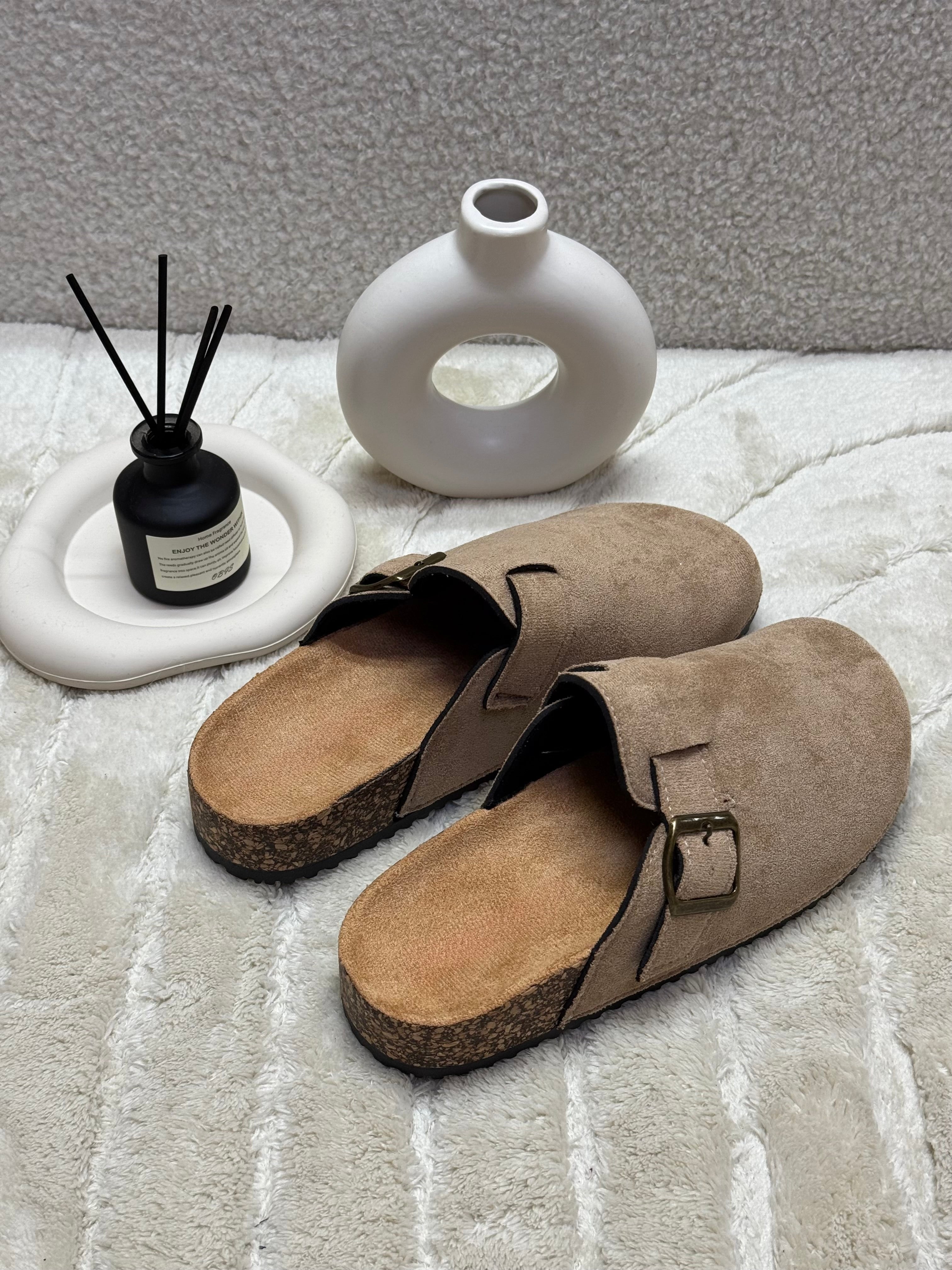 Chaussures inspi Birk Taupe