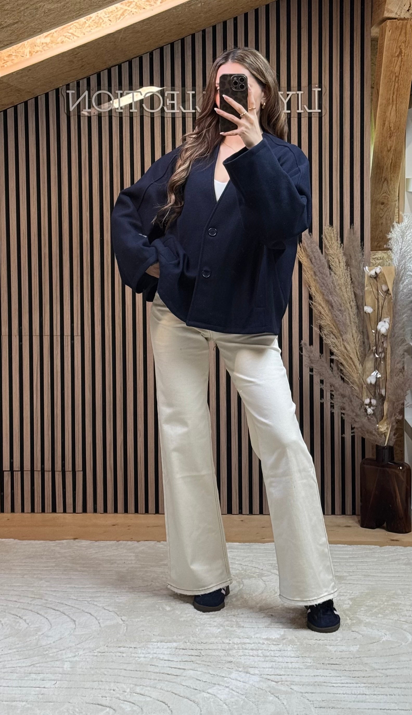 Veste Beatice Bleu Marine