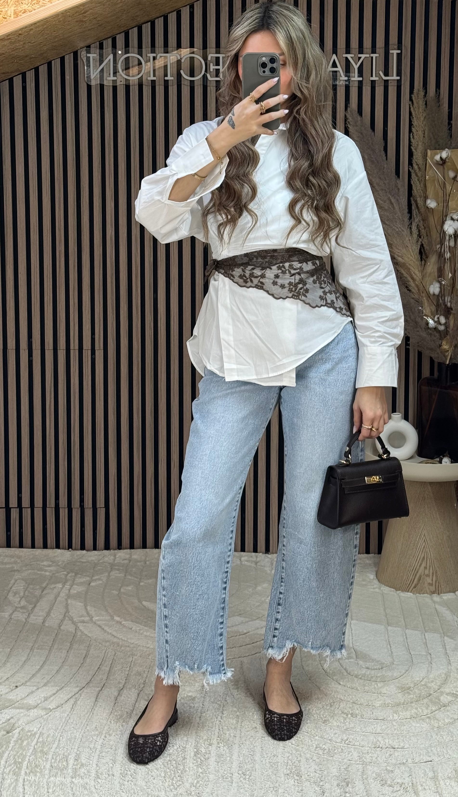 Chemise cintré blanc