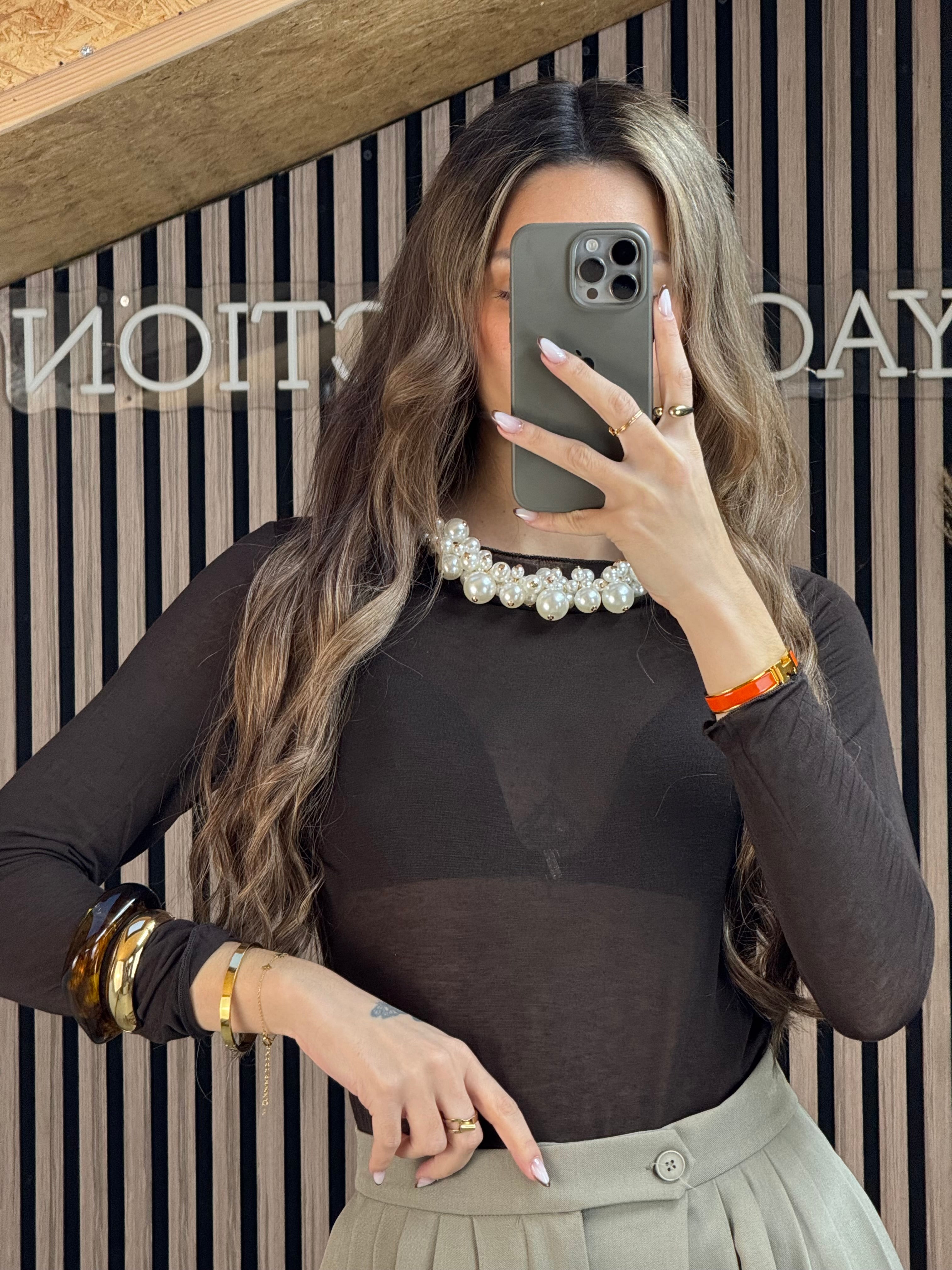 Top inspi Intya Marron