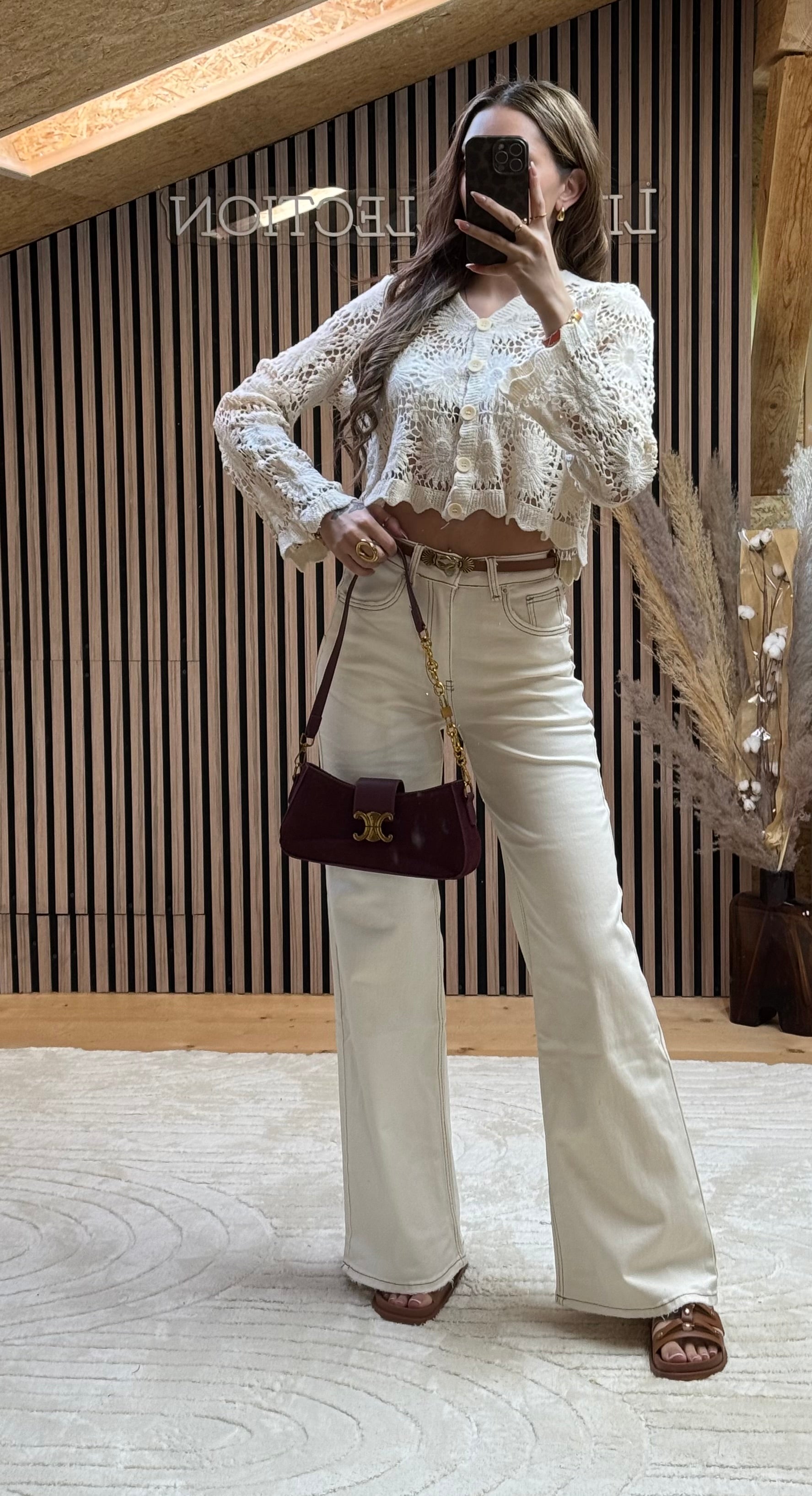 Top Yara Écru