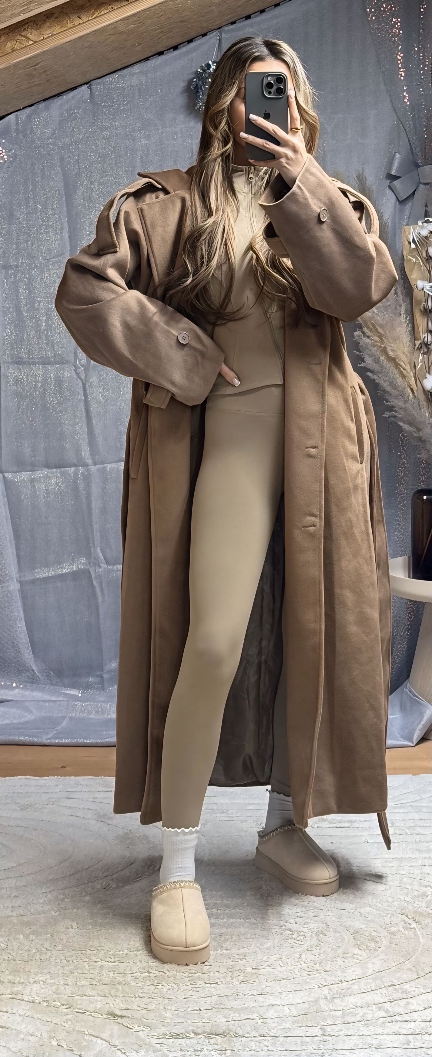 Ensemble inspi Lulu Taupe Clair