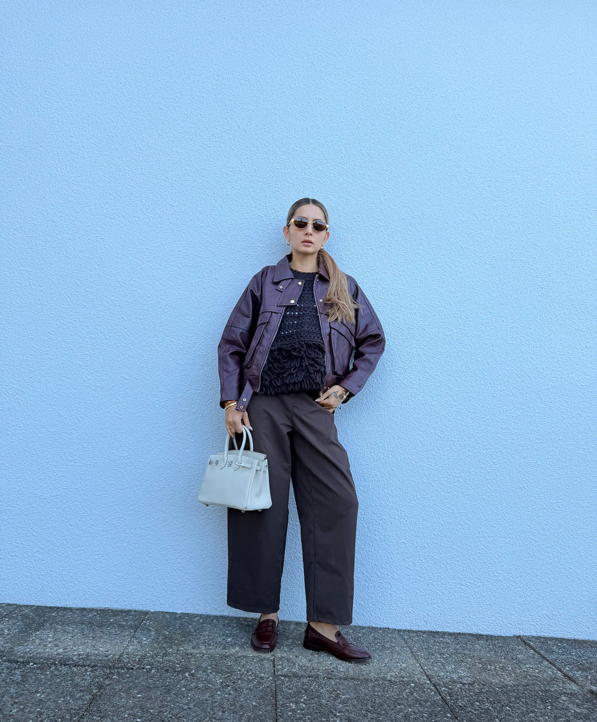 Veste Maliana Bordeaux