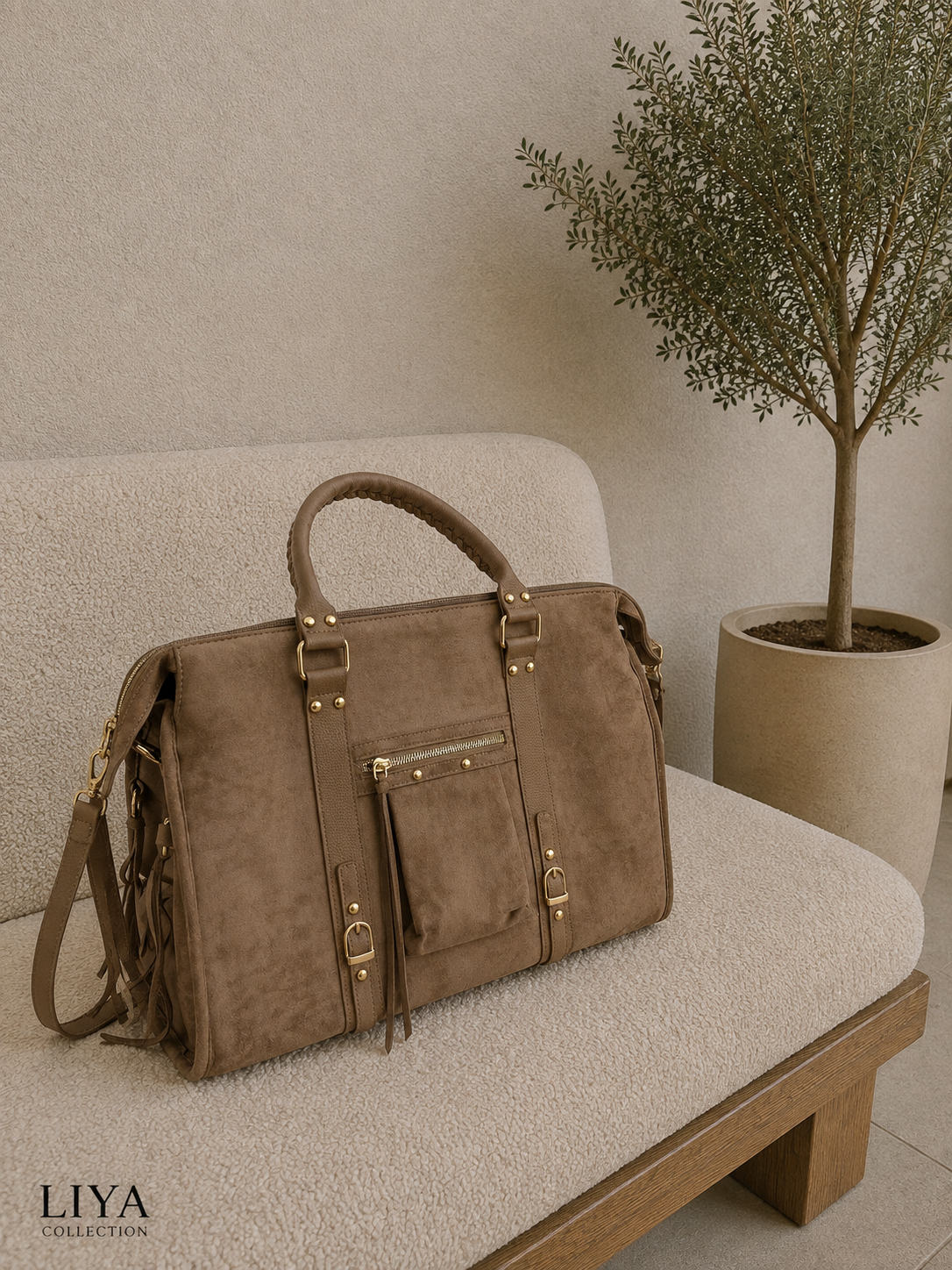 Sac Alyna Taupe Clair