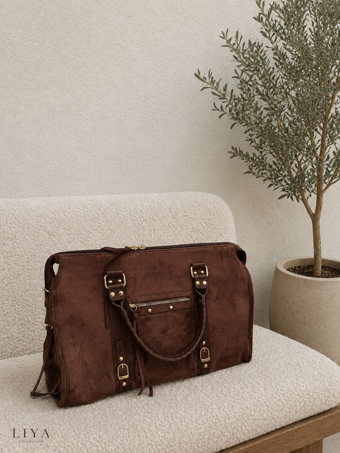 Sac Alyna Chocolat Foncé
