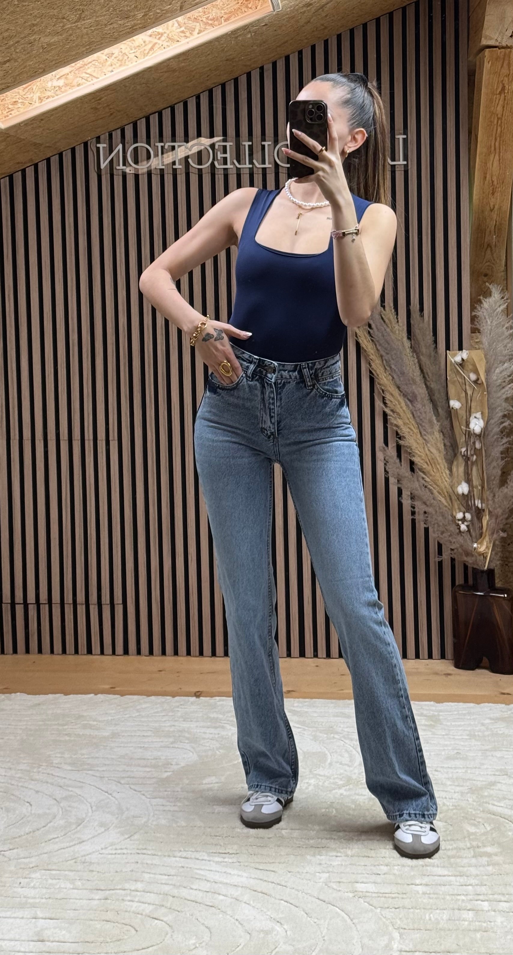 Body Anais Bleu Marine