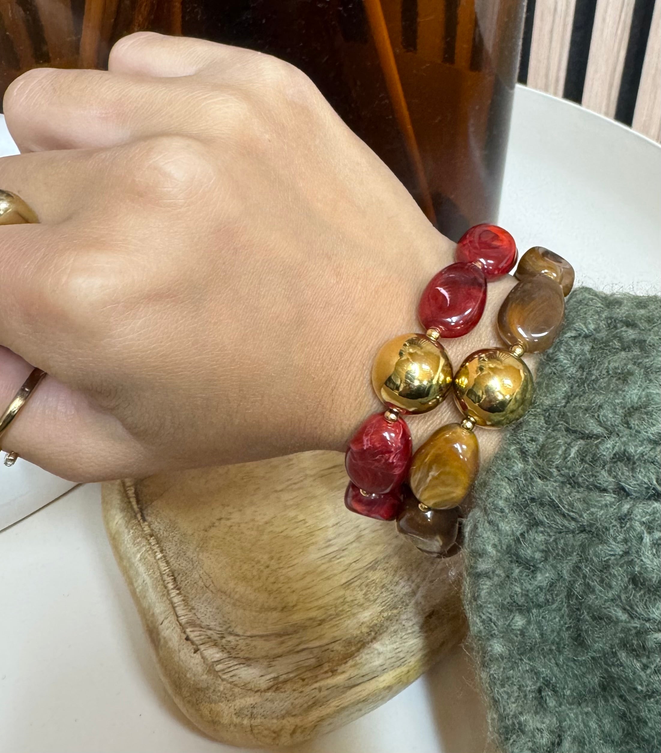 Bracelet Liya Marron