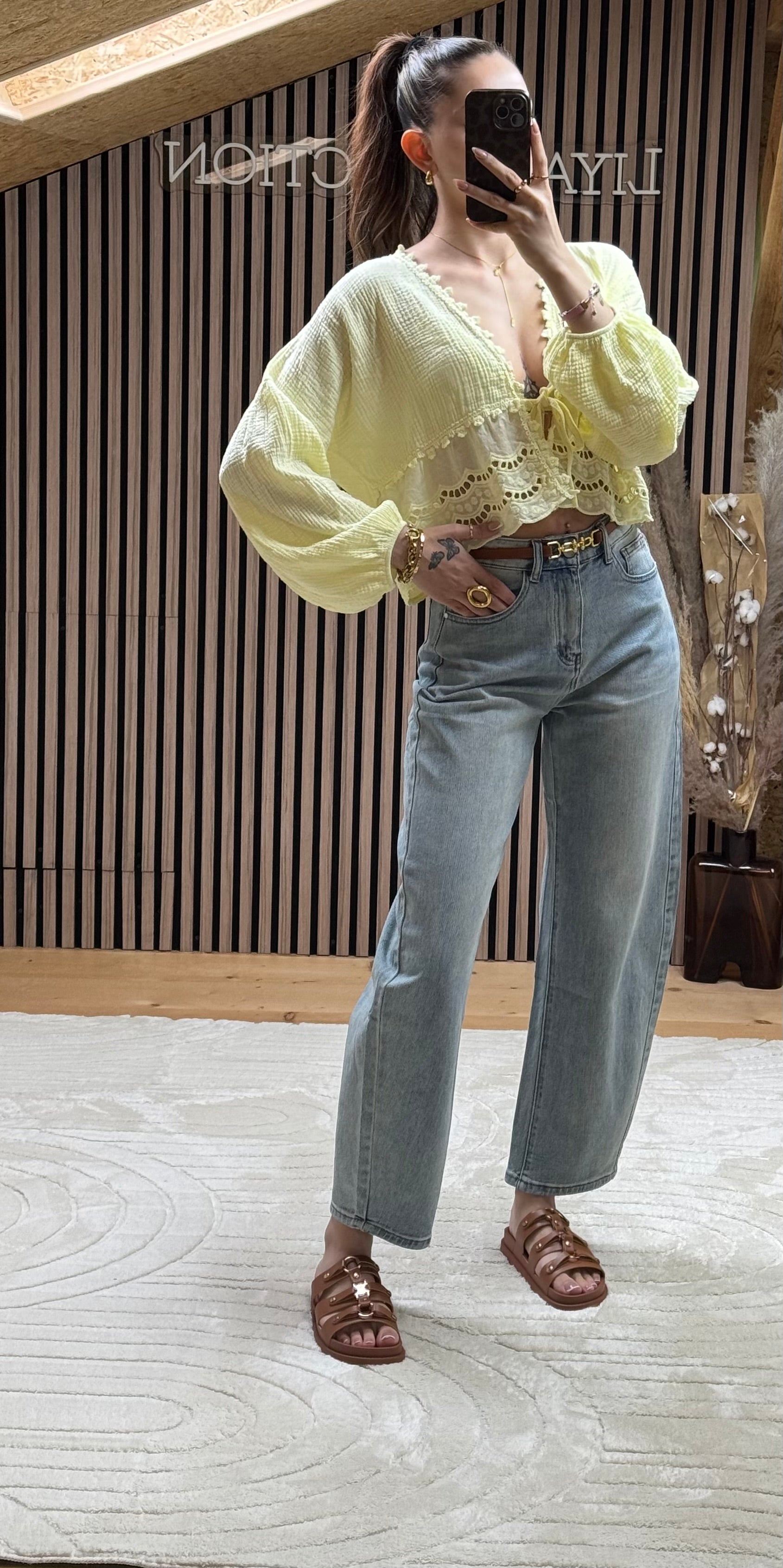 Pantalon Lorie Bleu Clair