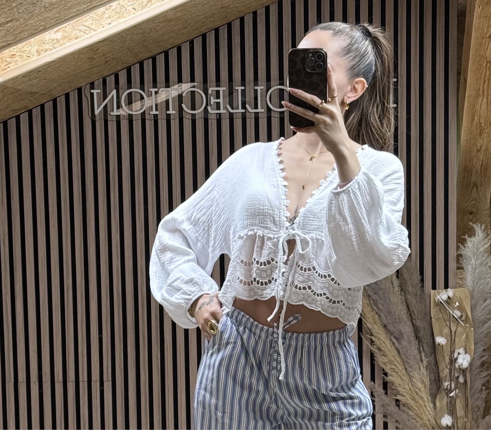 Gilet Esmeralda Blanc