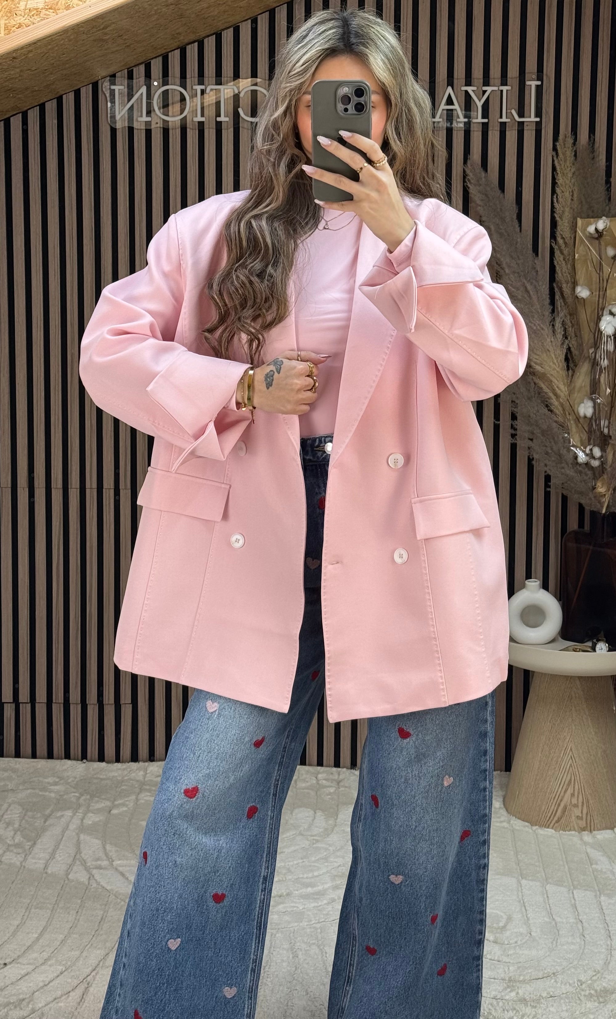 Blazer Rose « Haute Qualité »