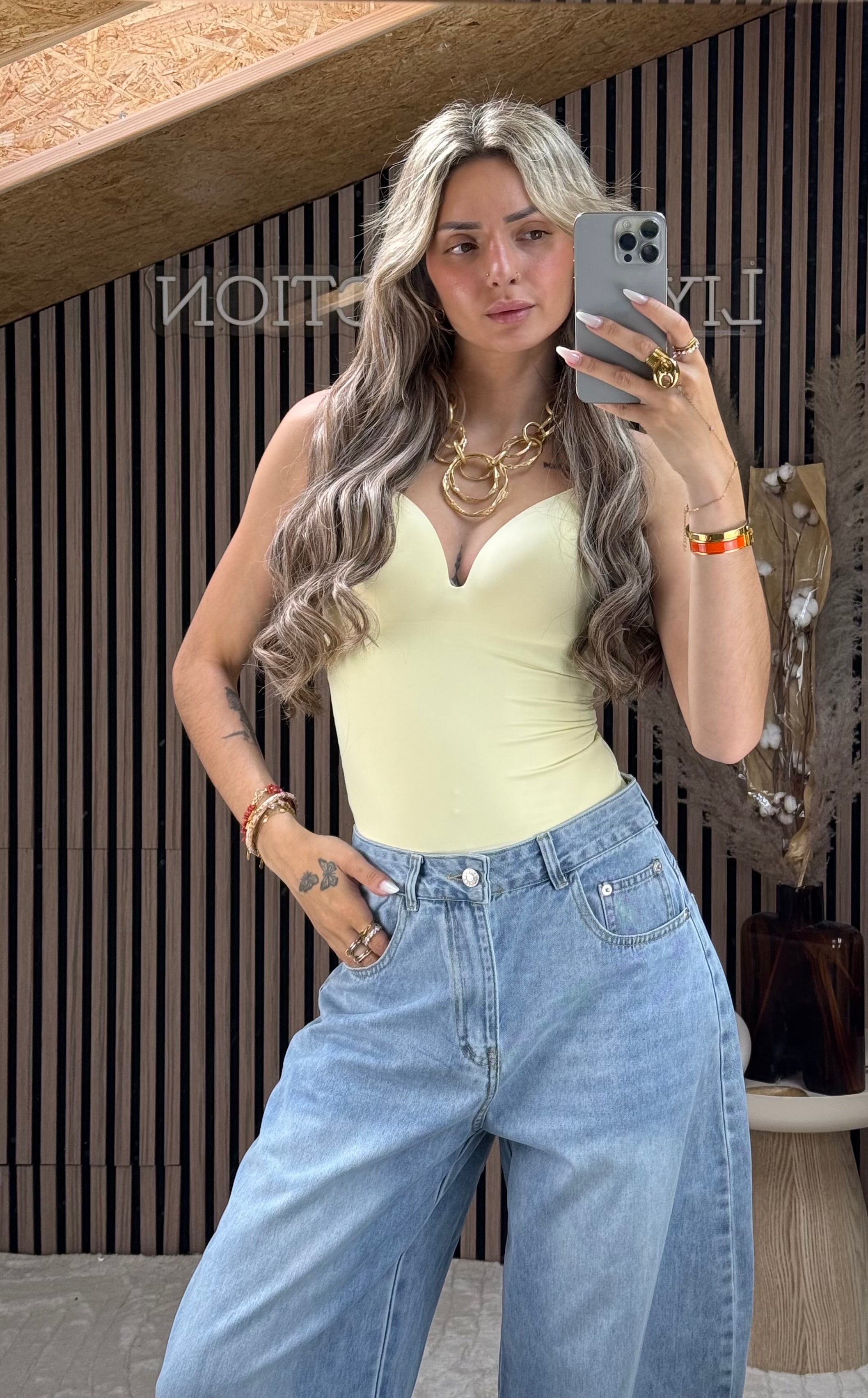 Body inspi Hélène Jaune
