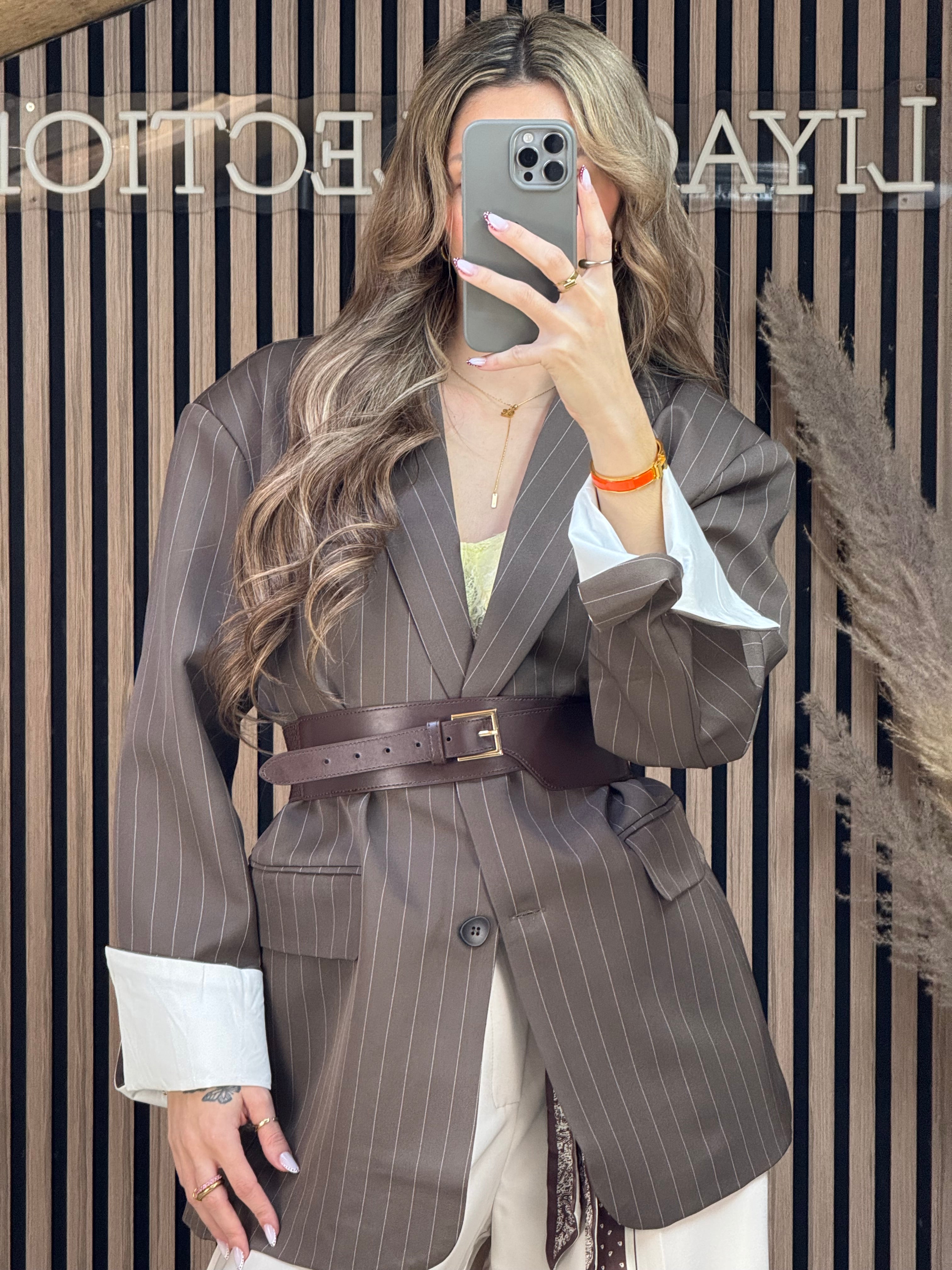 Blazer Kera Marron « Haute Qualité »