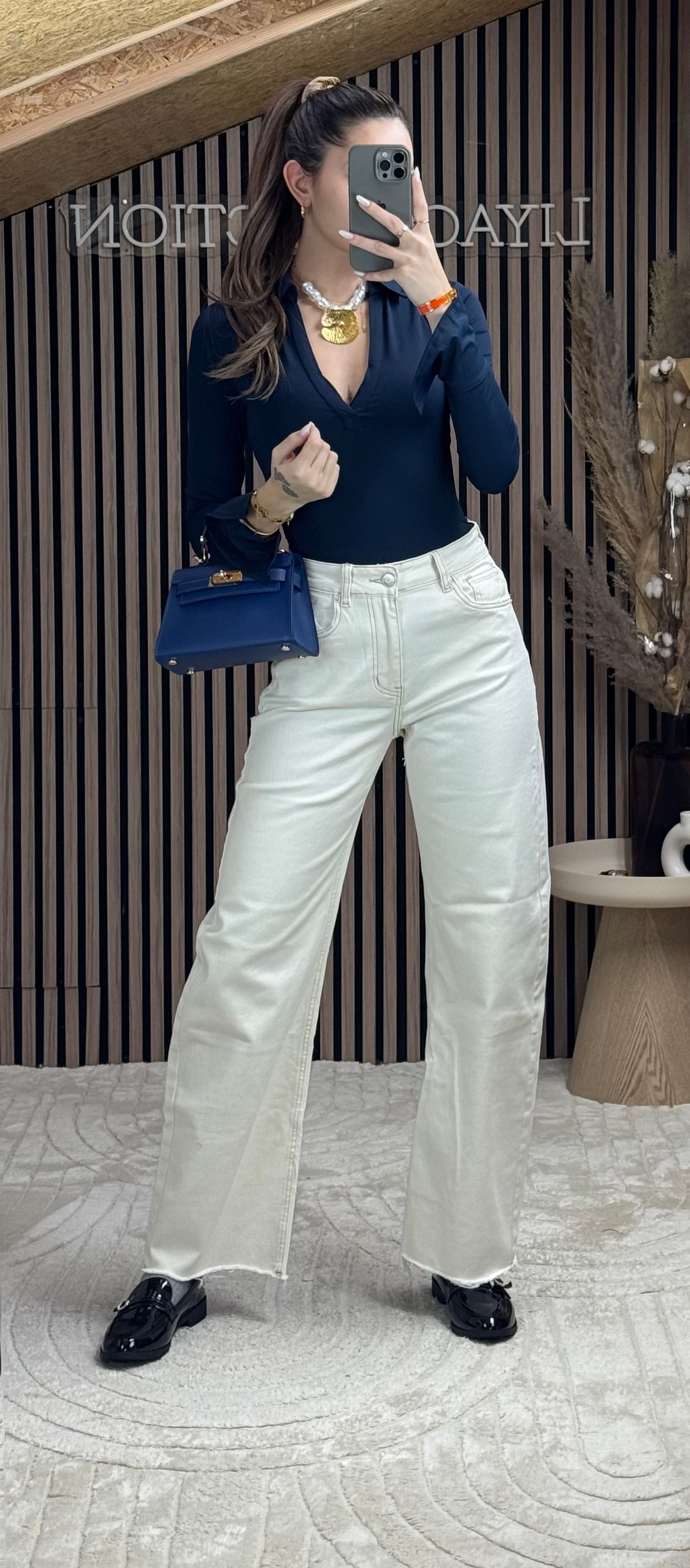 Top Anna Bleu Marine