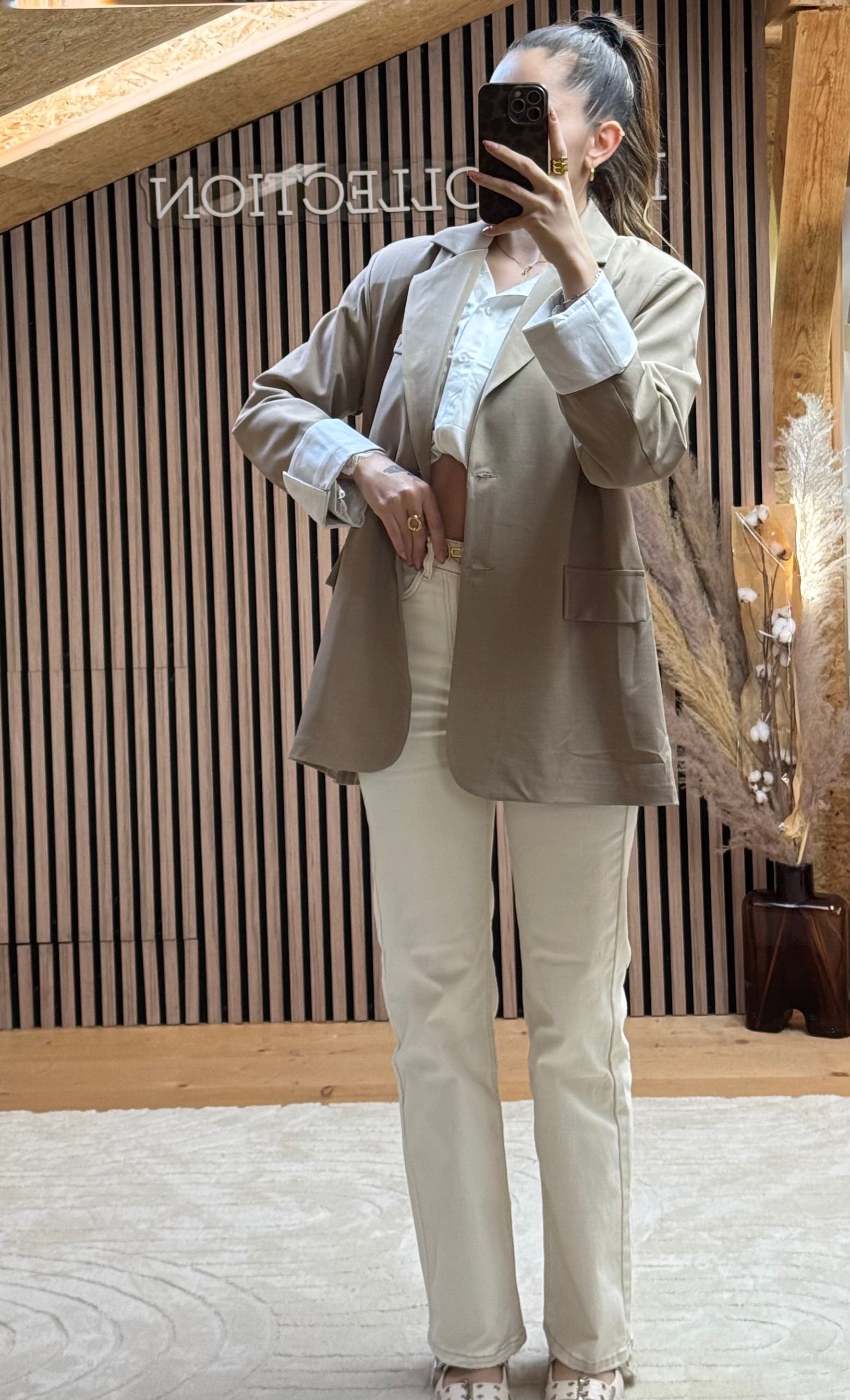 Blazer Kera Taupe