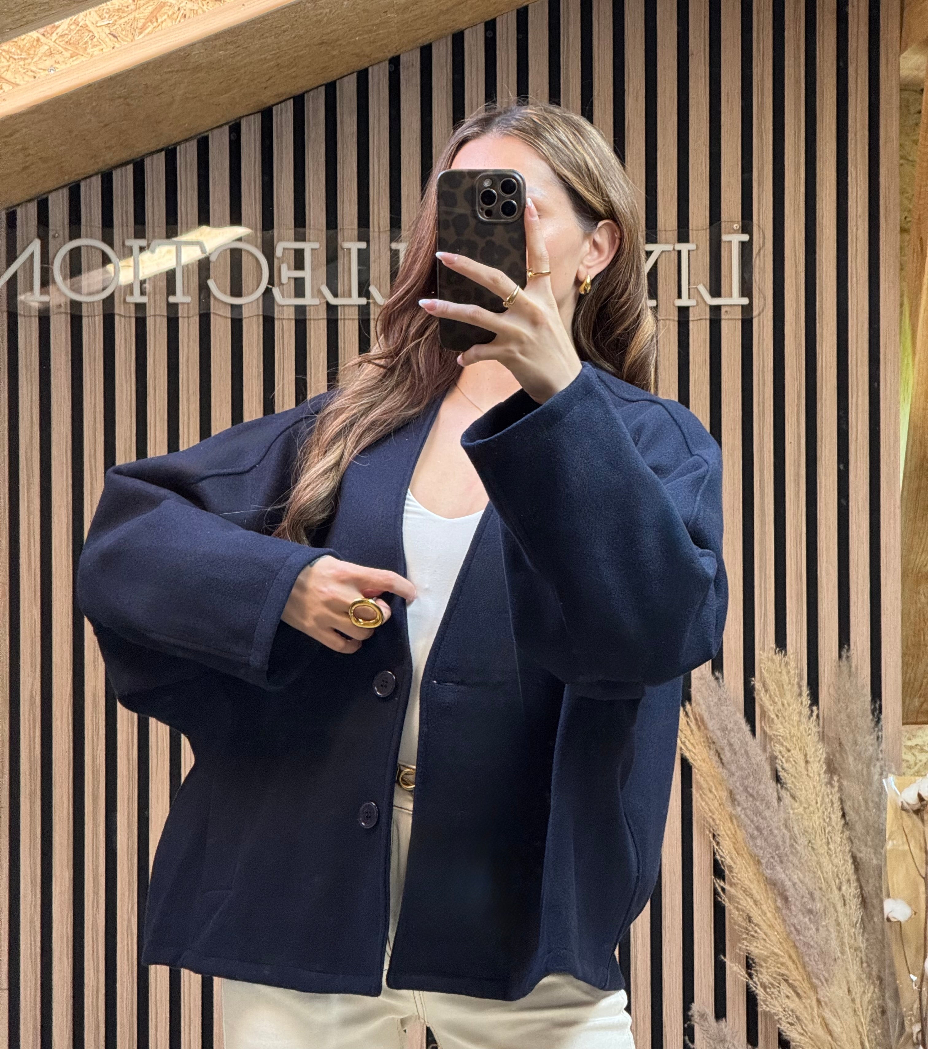 Veste Beatice Bleu Marine