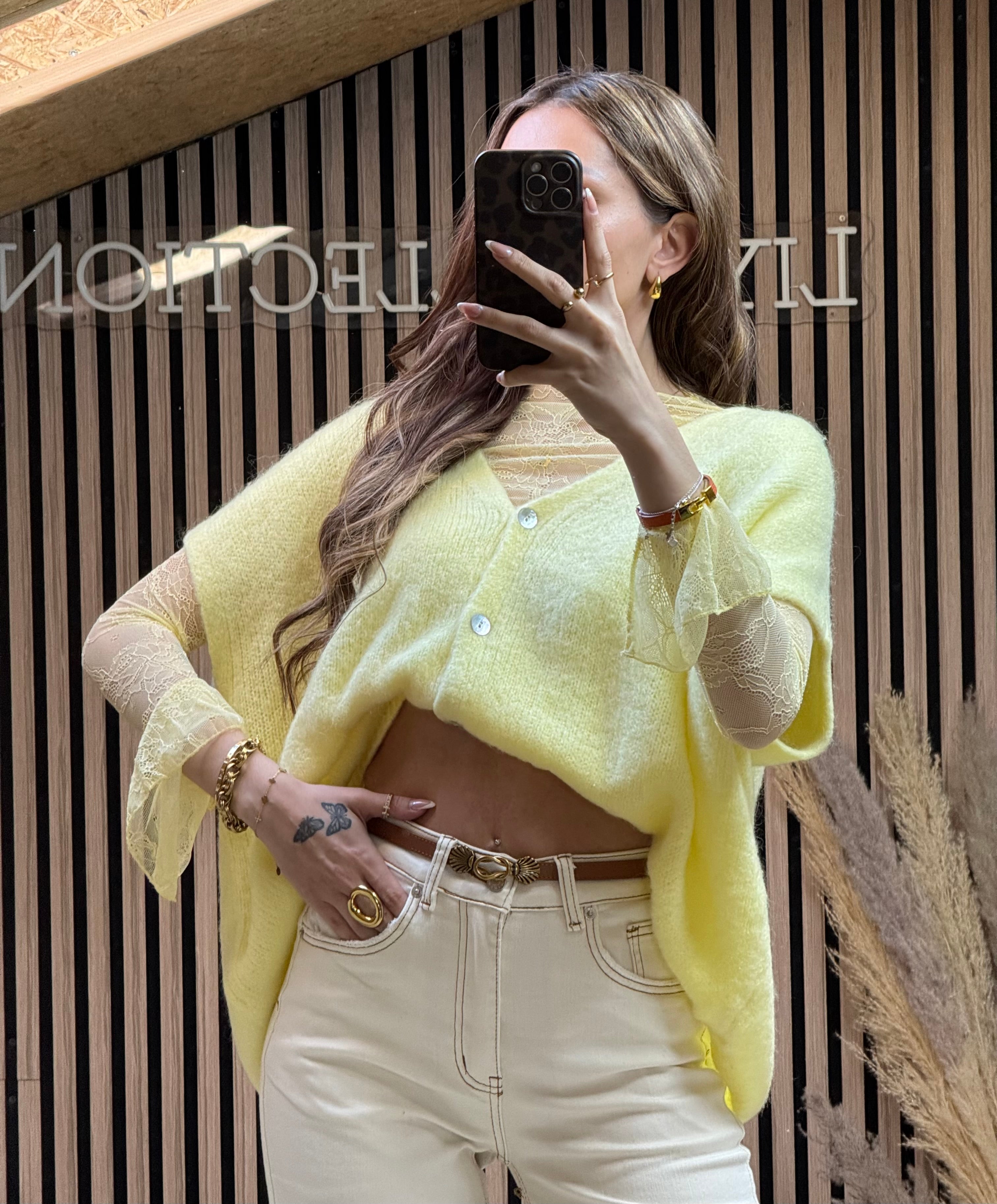 Pull Roxane Jaune