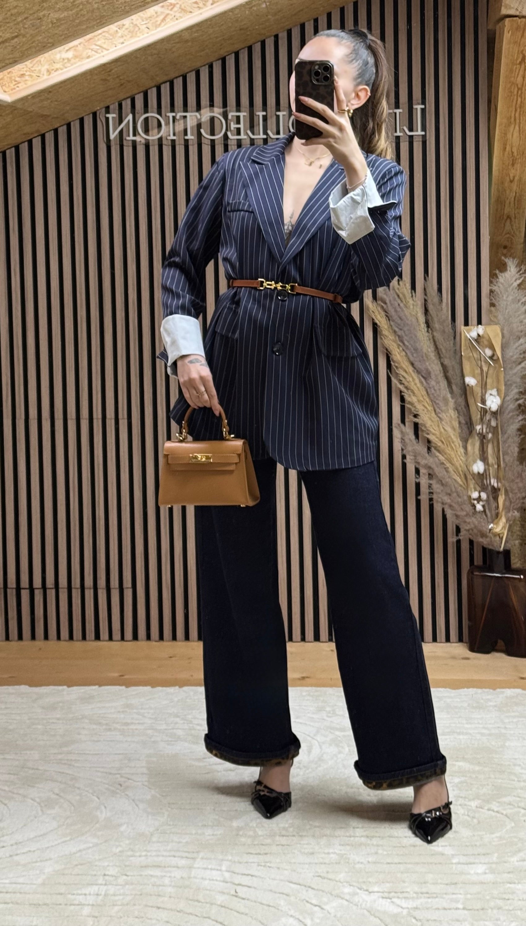 Blazer Kera Bleu Marine