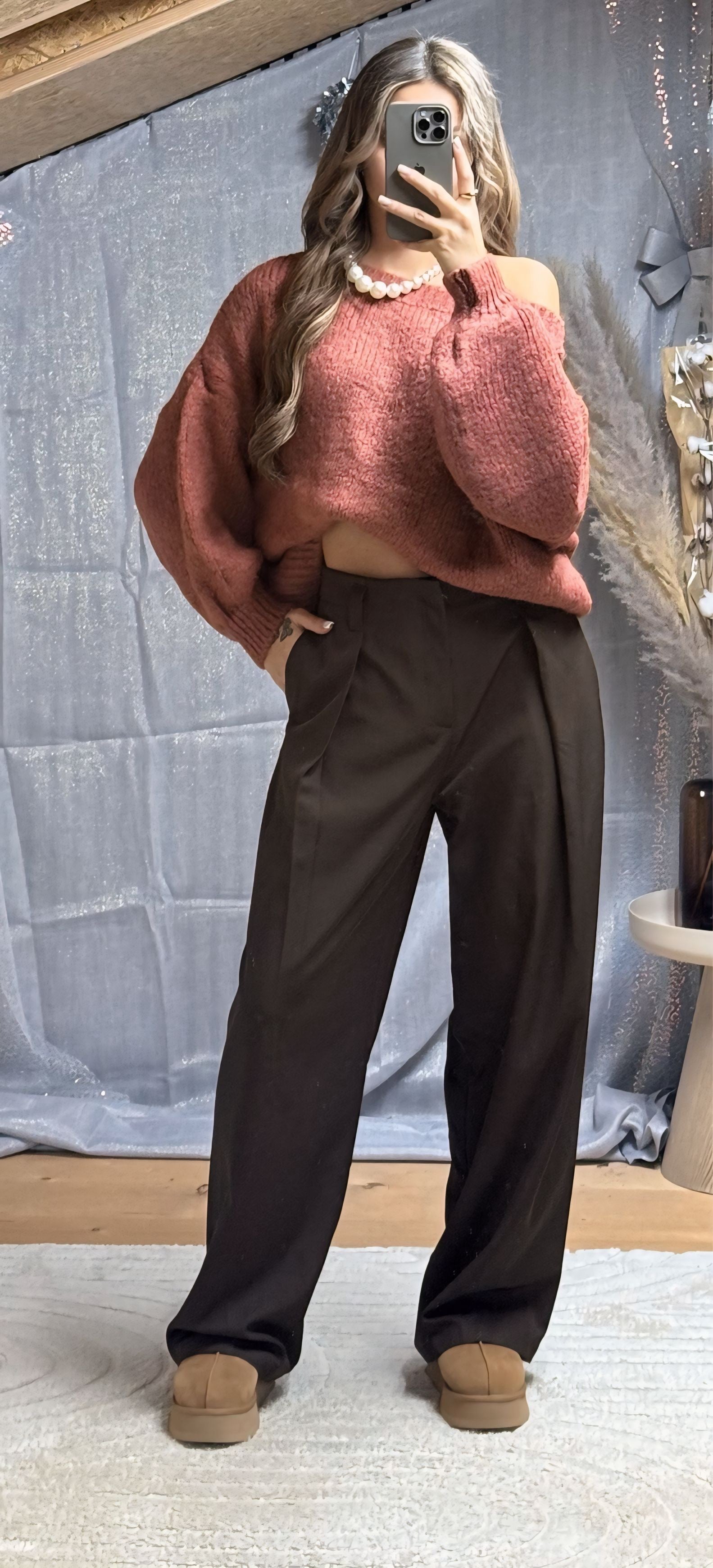 Pull Larissa Terracota - Précommande expédition 15.12