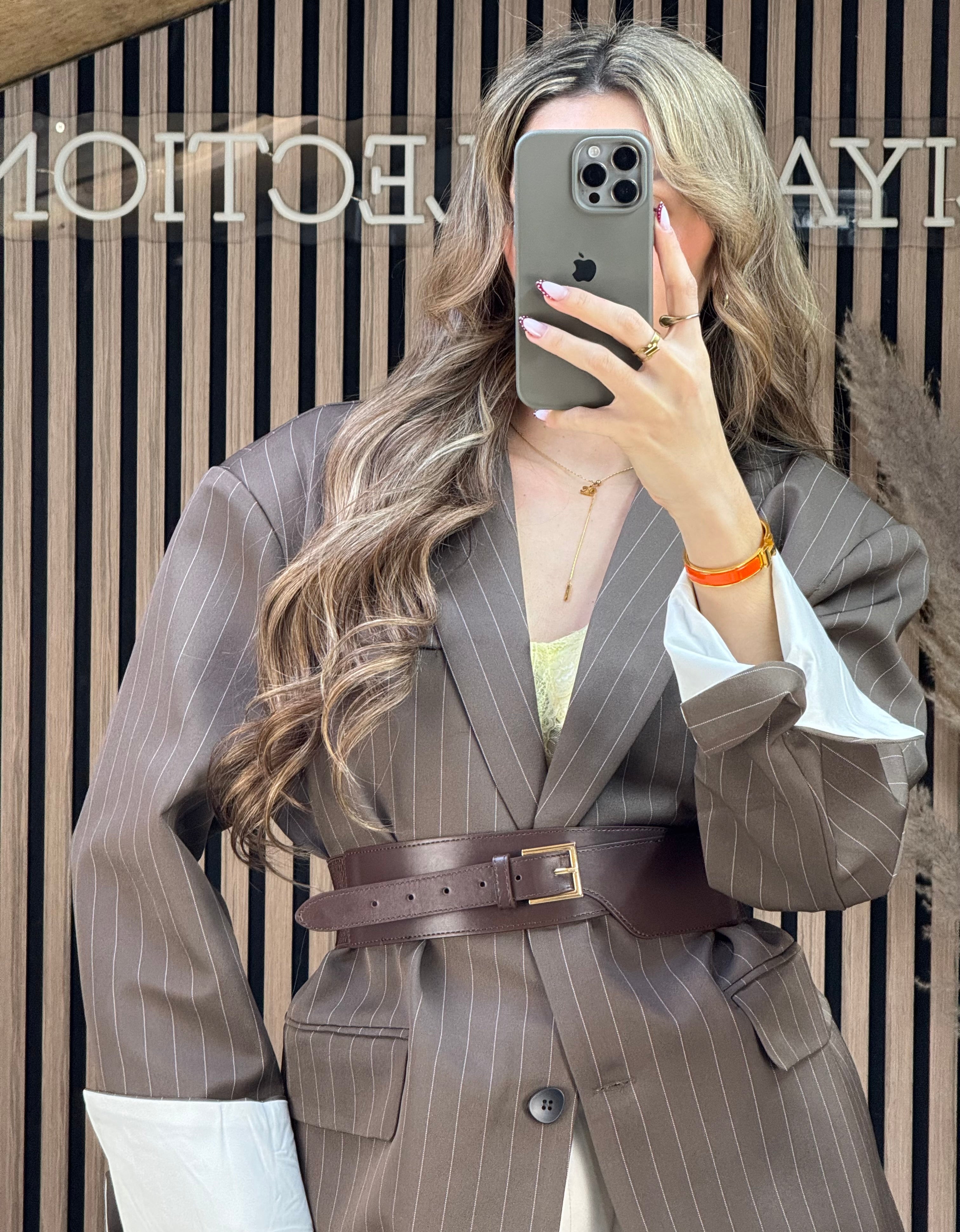 Ceinture Bella Marron