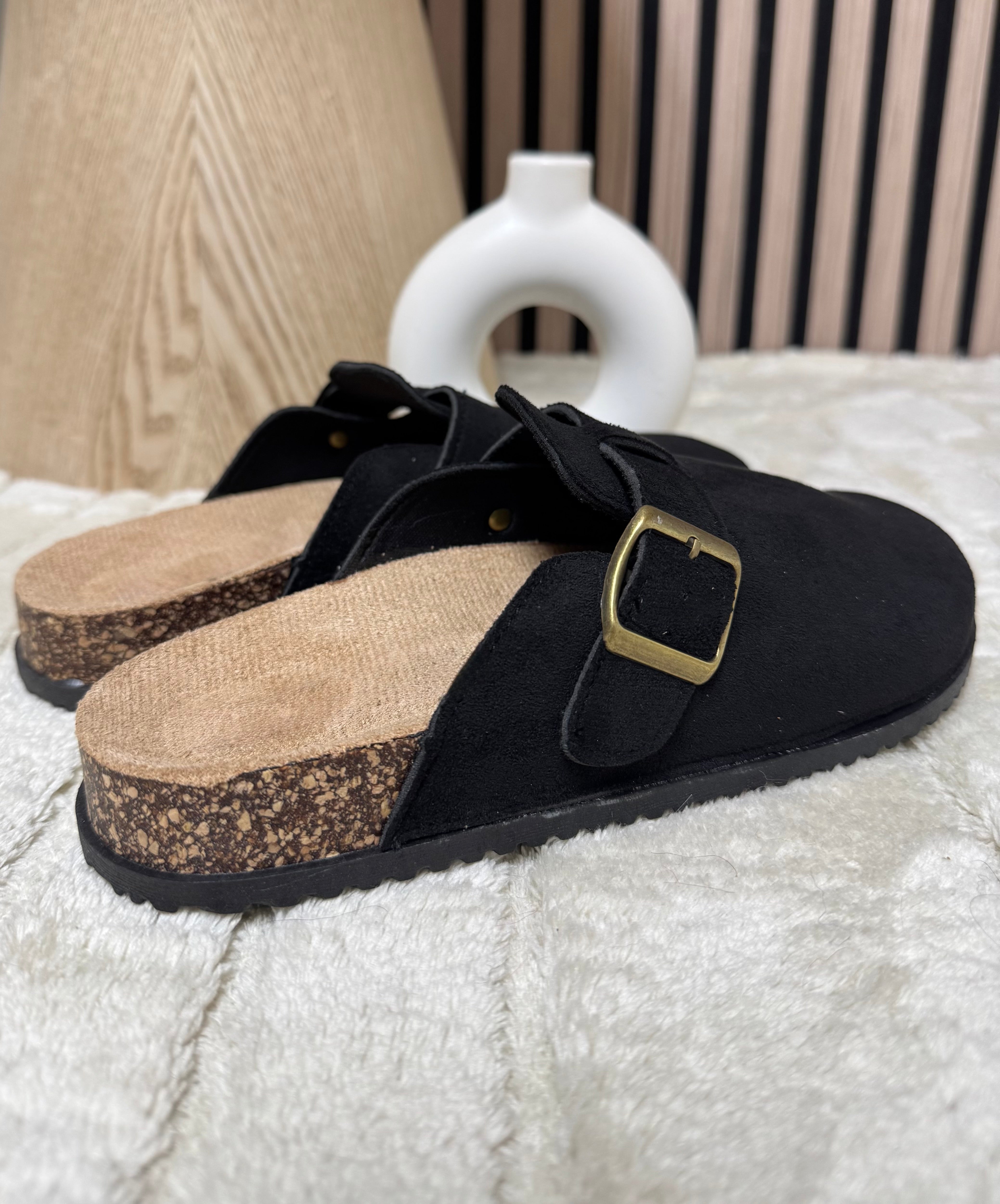 Chaussures inspi Birk Noir