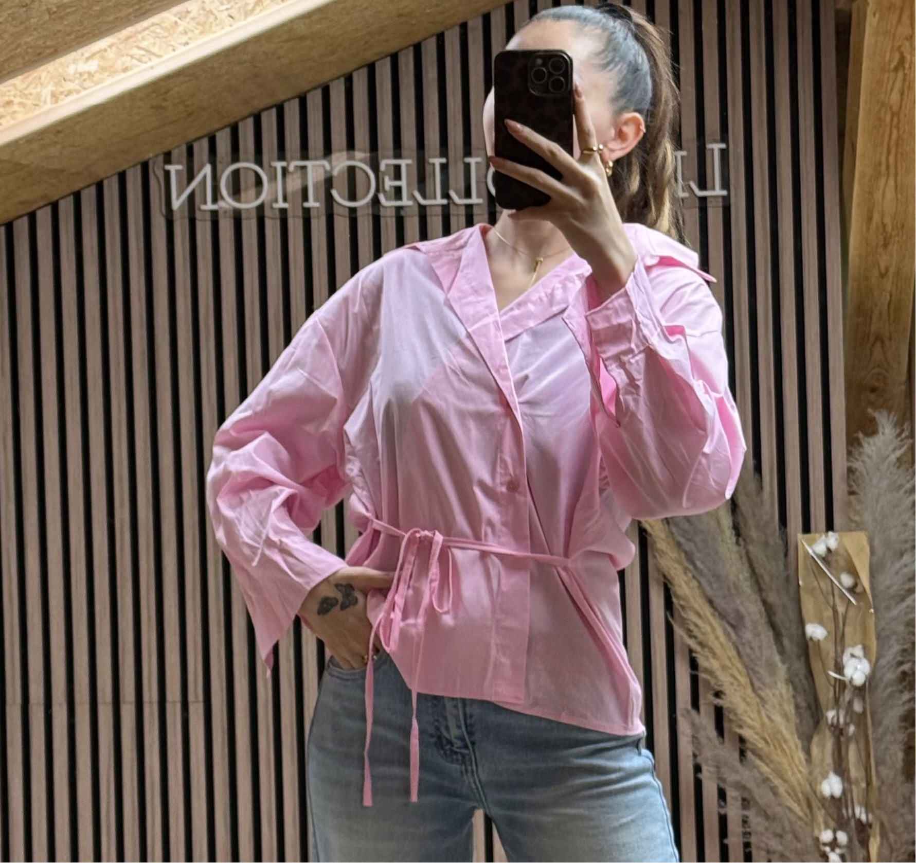 Chemise Vaia Rose