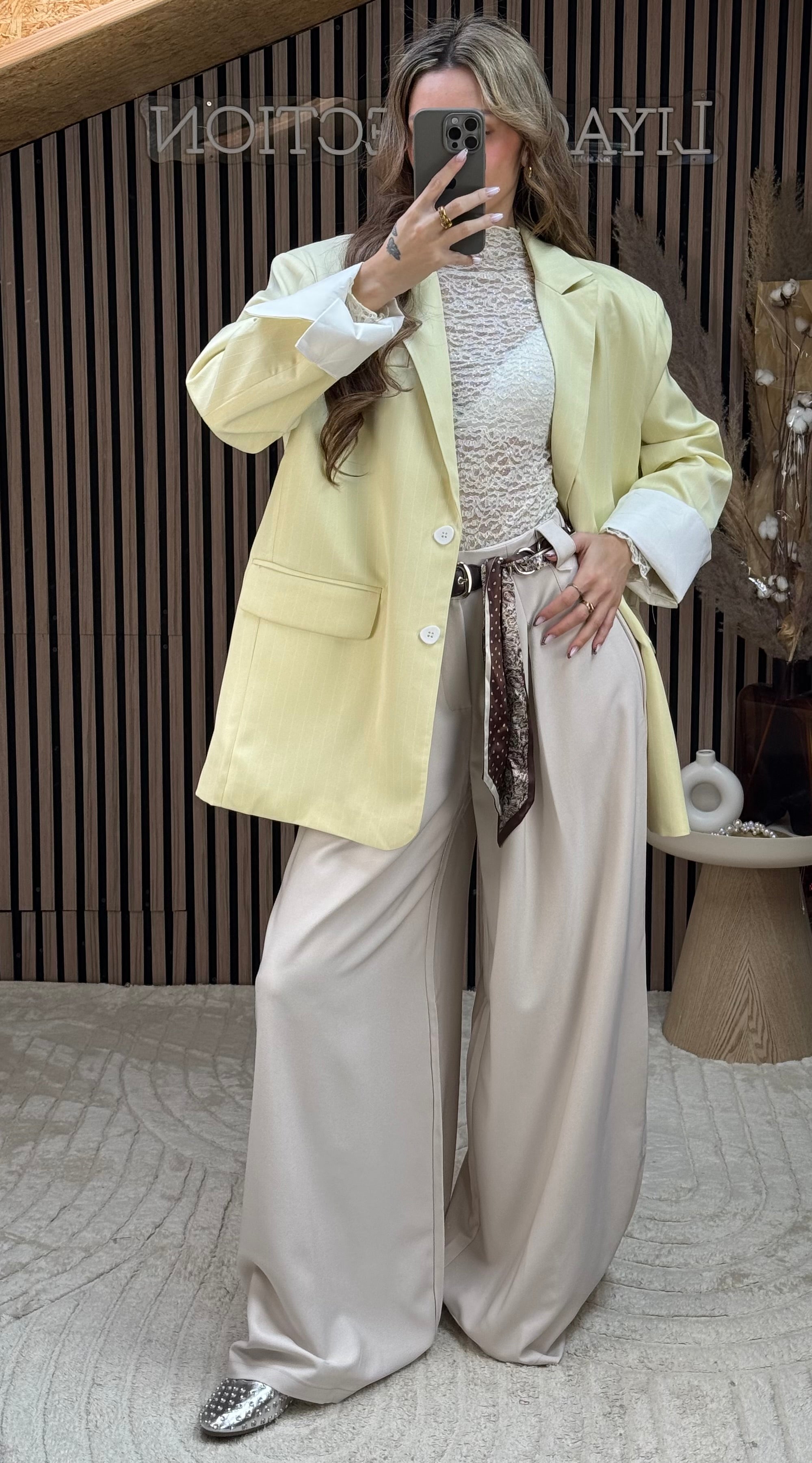 Blazer Kera Jaupe Pastel « Haute Qualité »