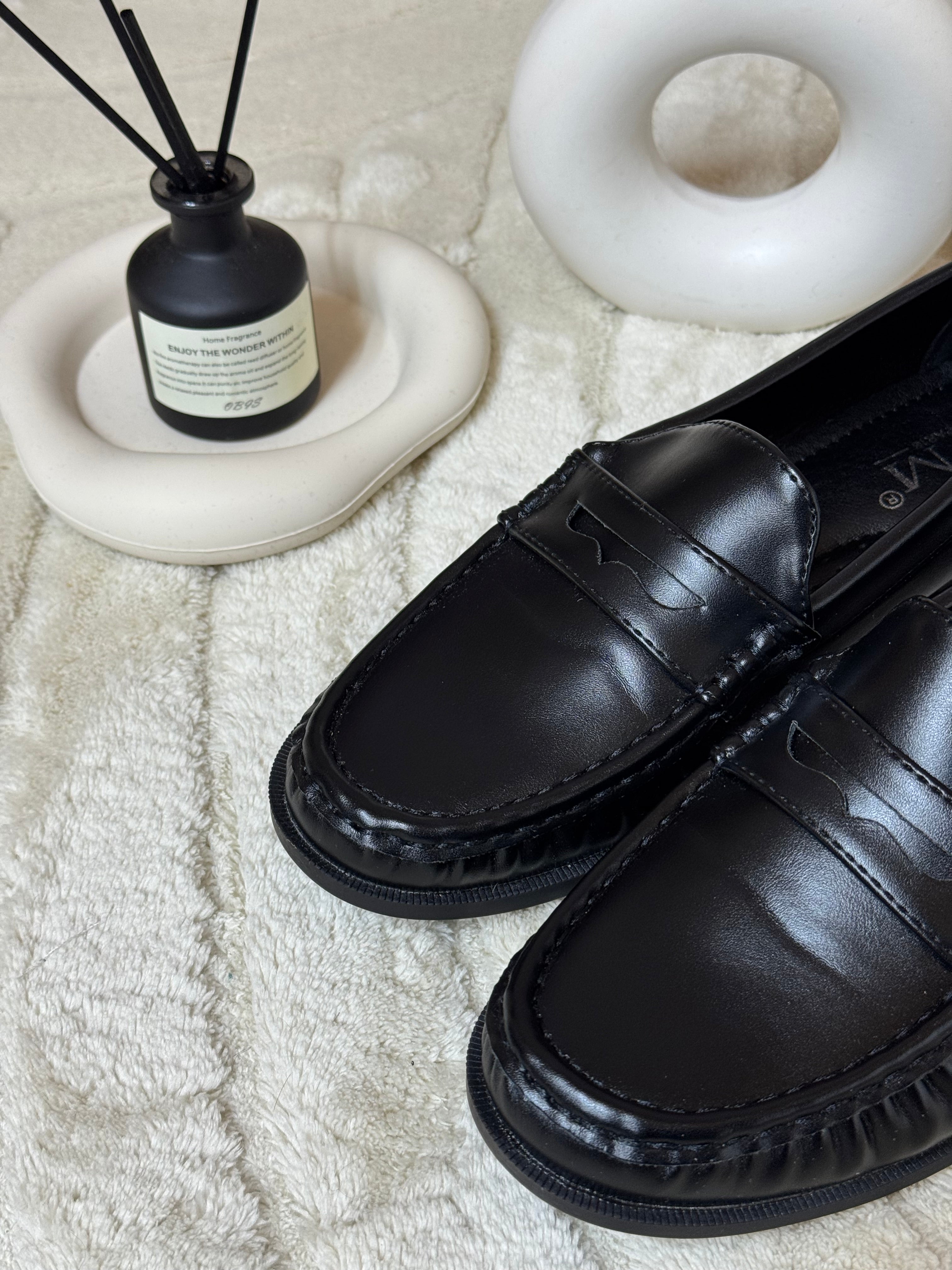 Mocassins inspi RL Noir