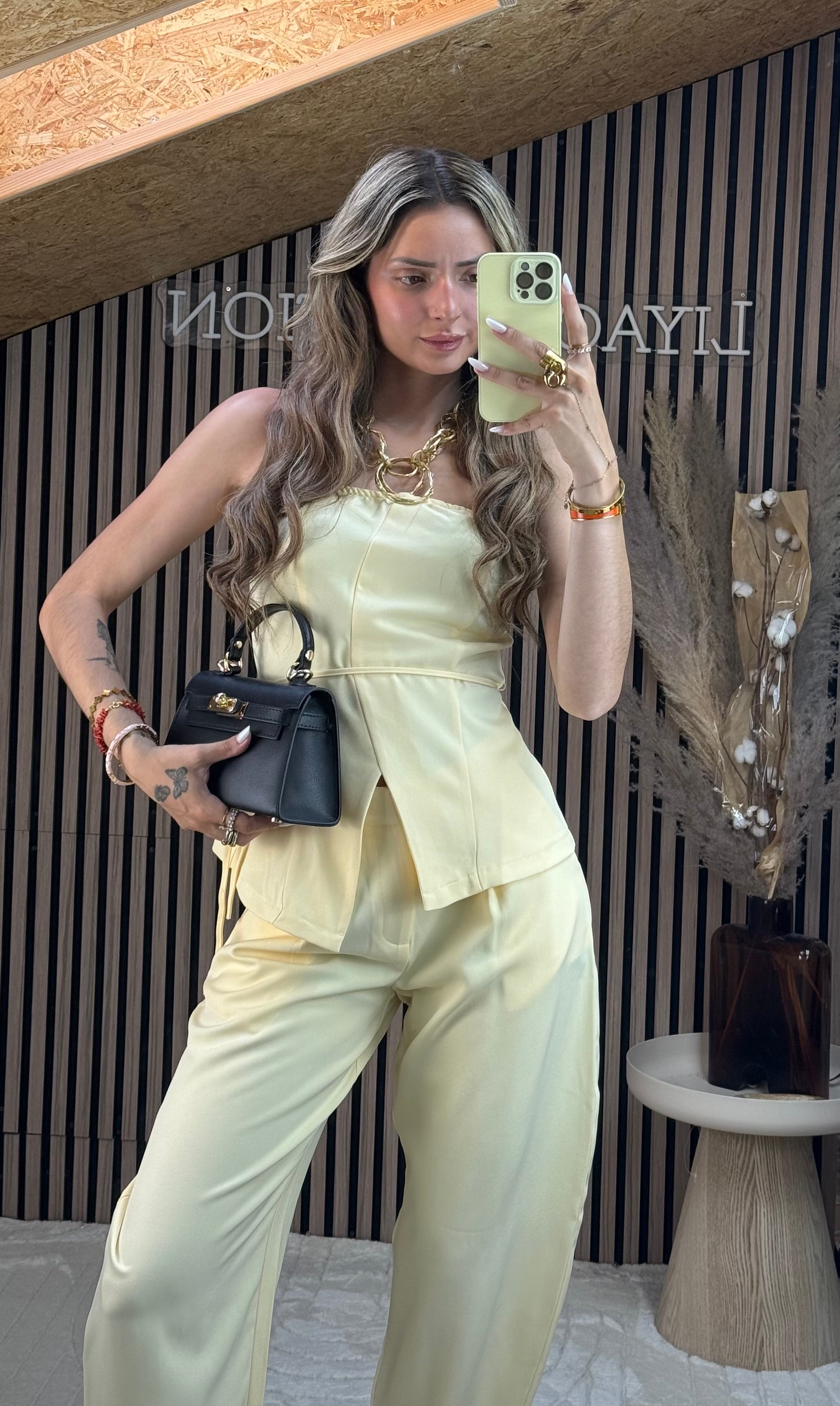 Bustier Emy Jaune