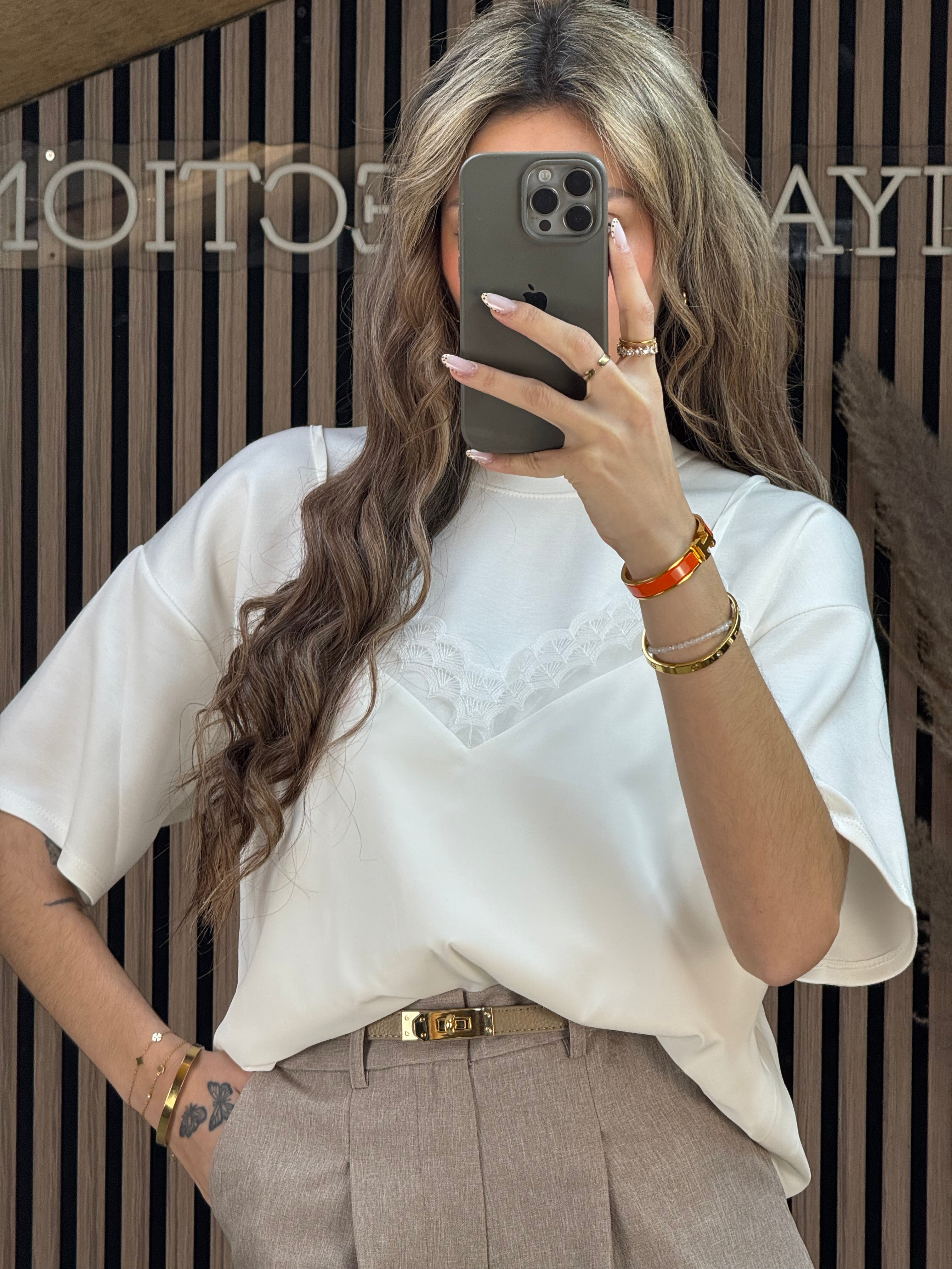 Débardeur avec dentelle