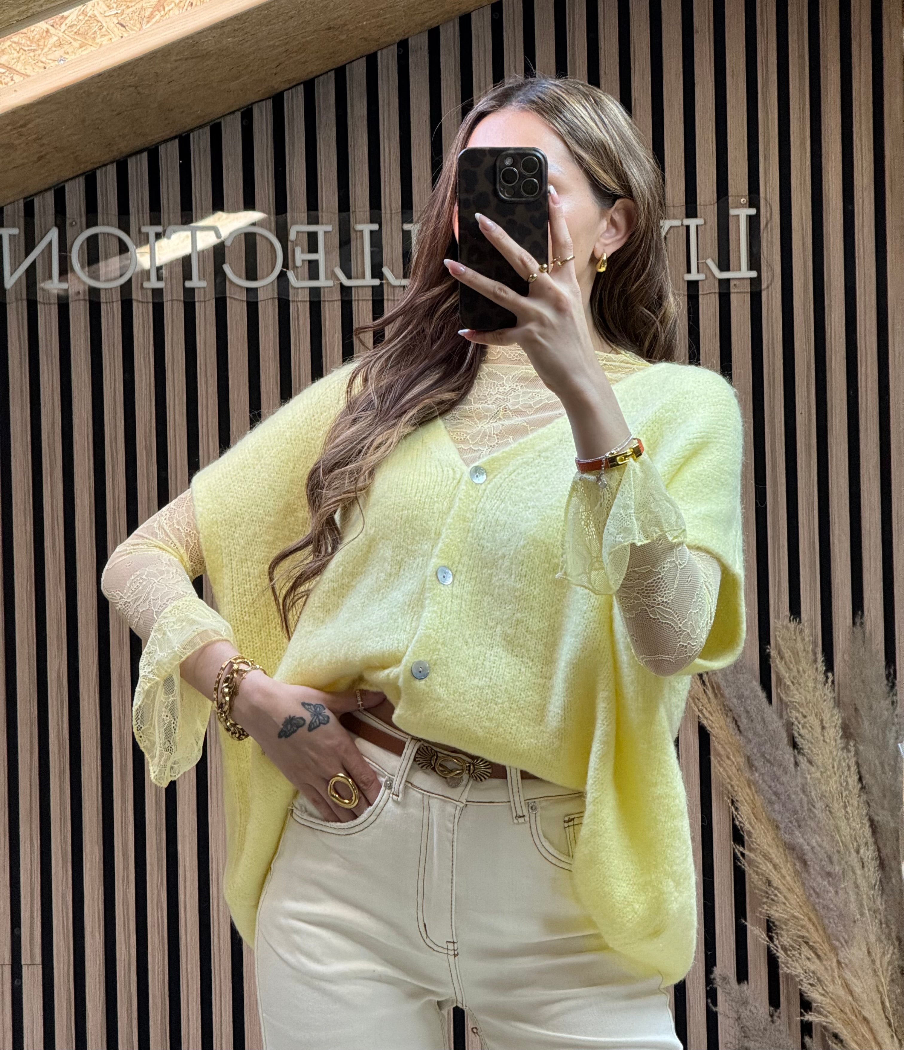 Pull Roxane Jaune
