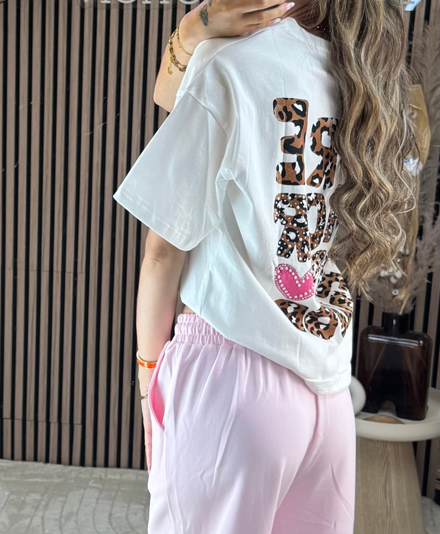T-Shirt Amore Léopard