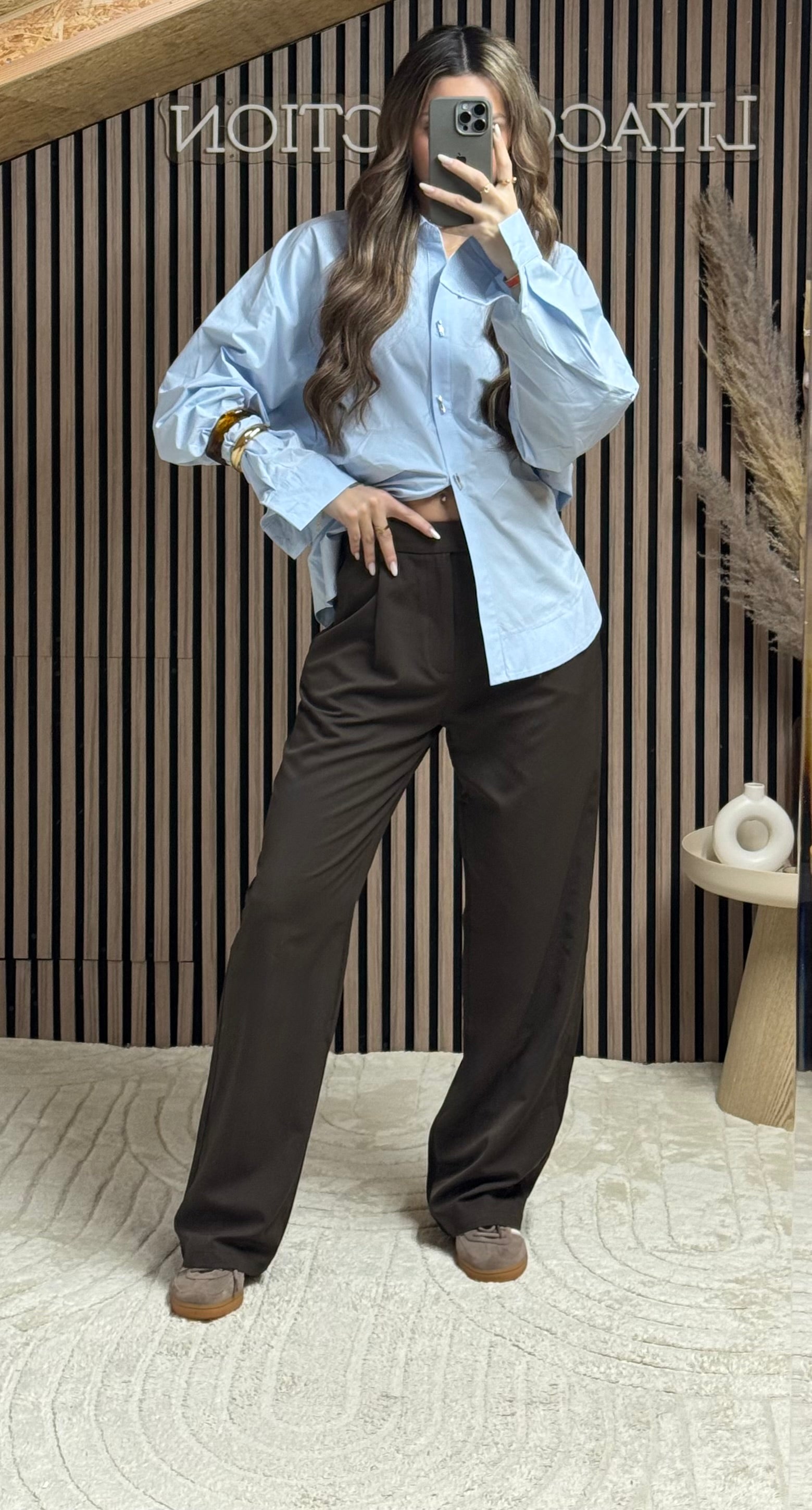 Pantalon Bizy Marron