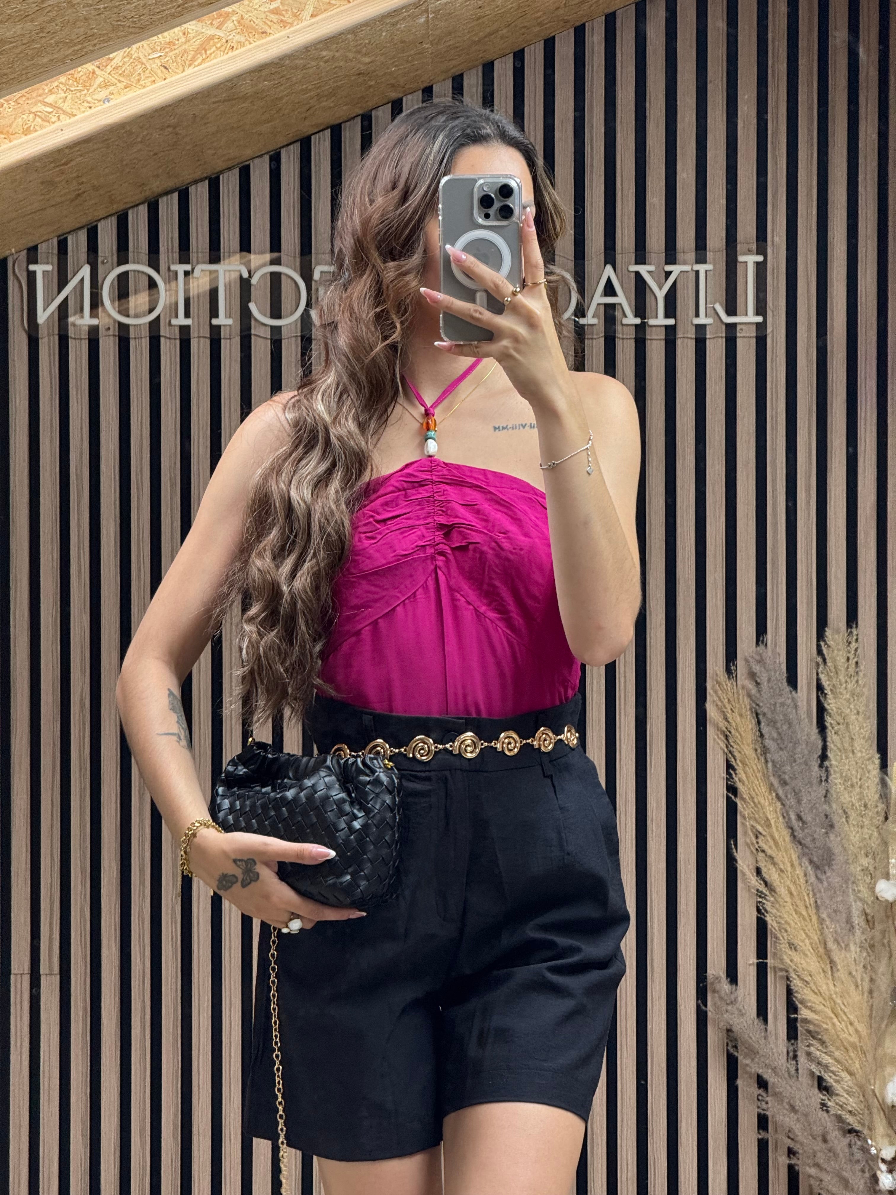 Top Yara Fushia