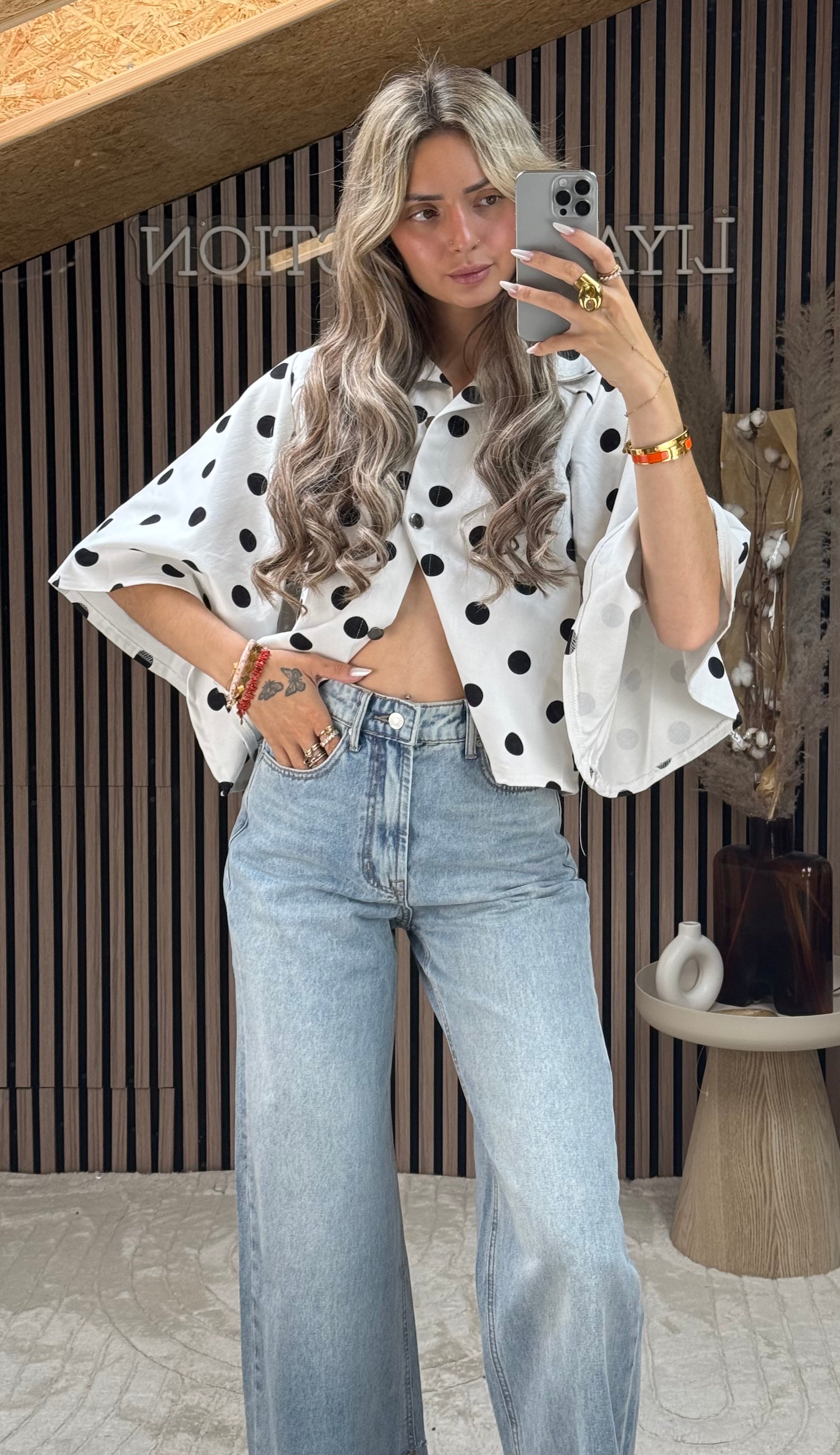 Veste petit pois