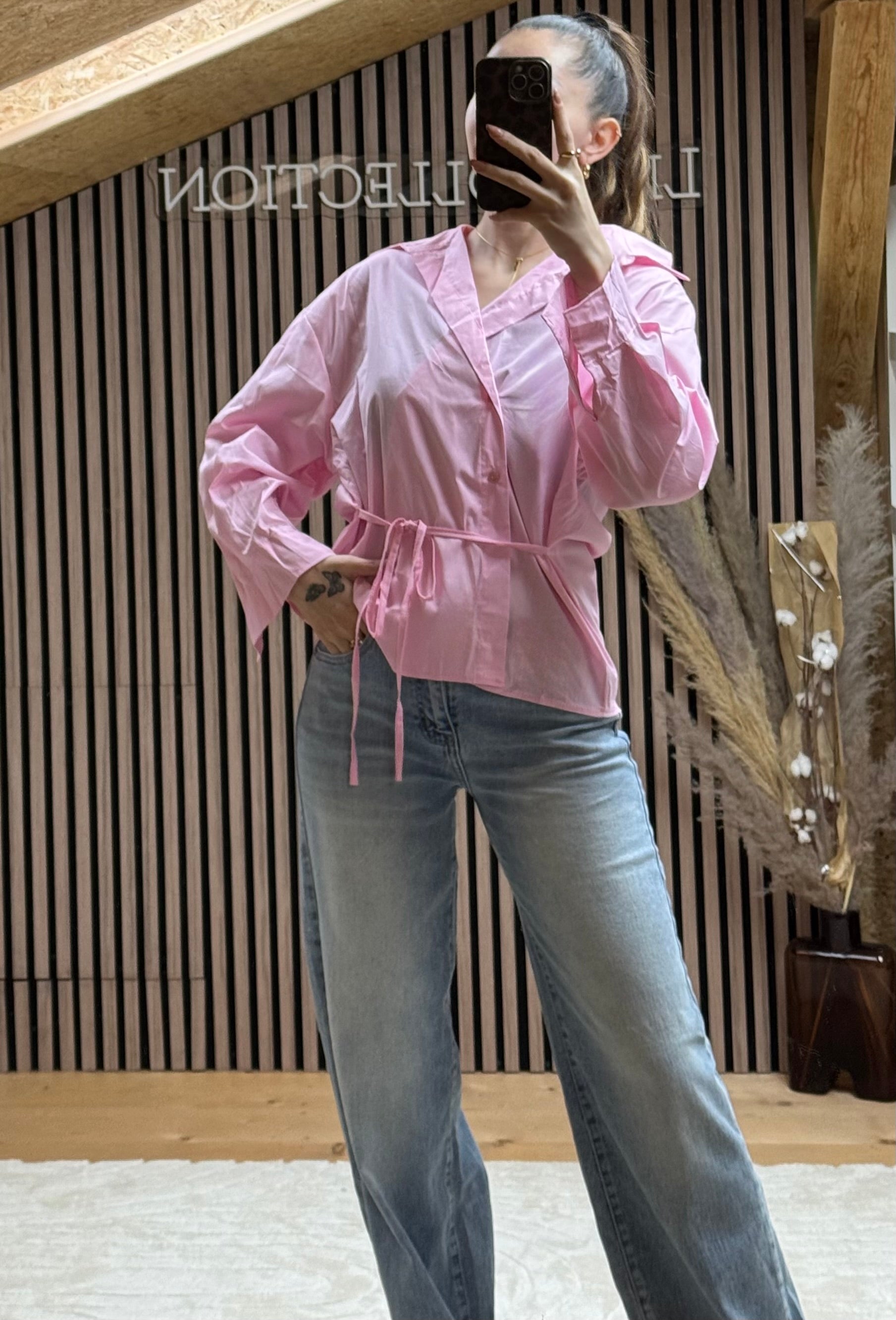 Chemise Vaia Rose