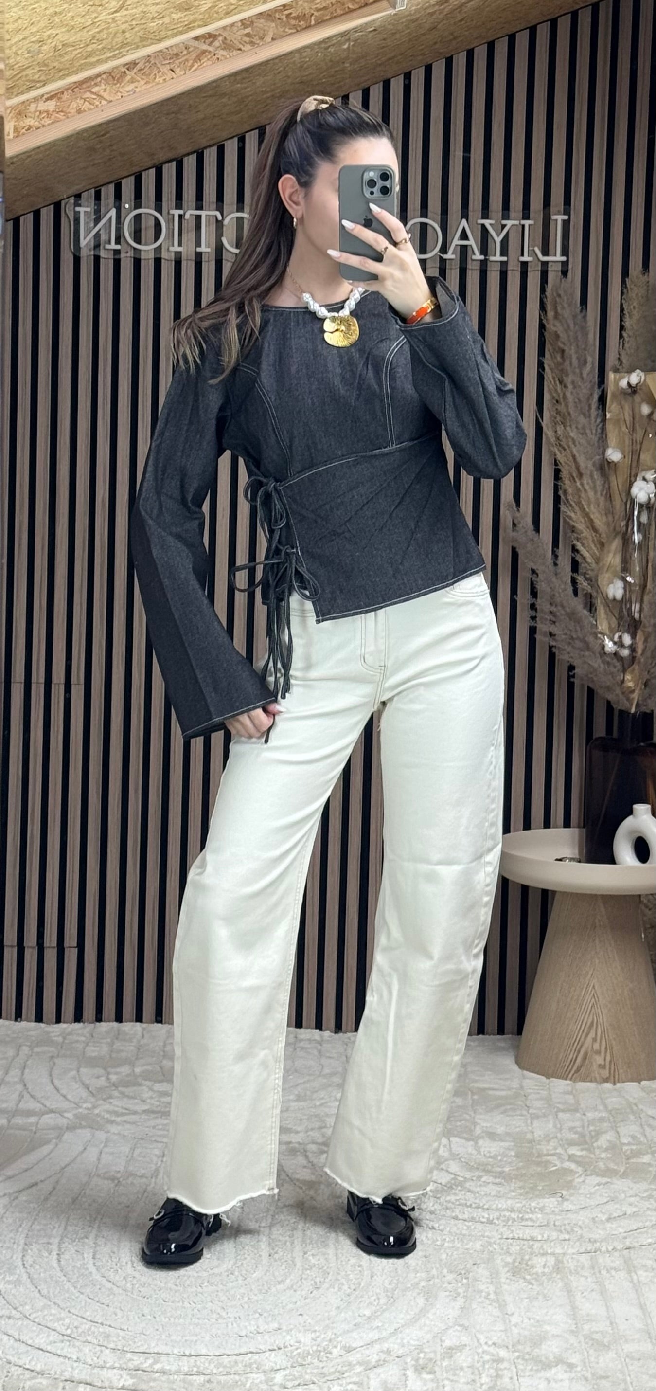 Chemise Jeans cintré