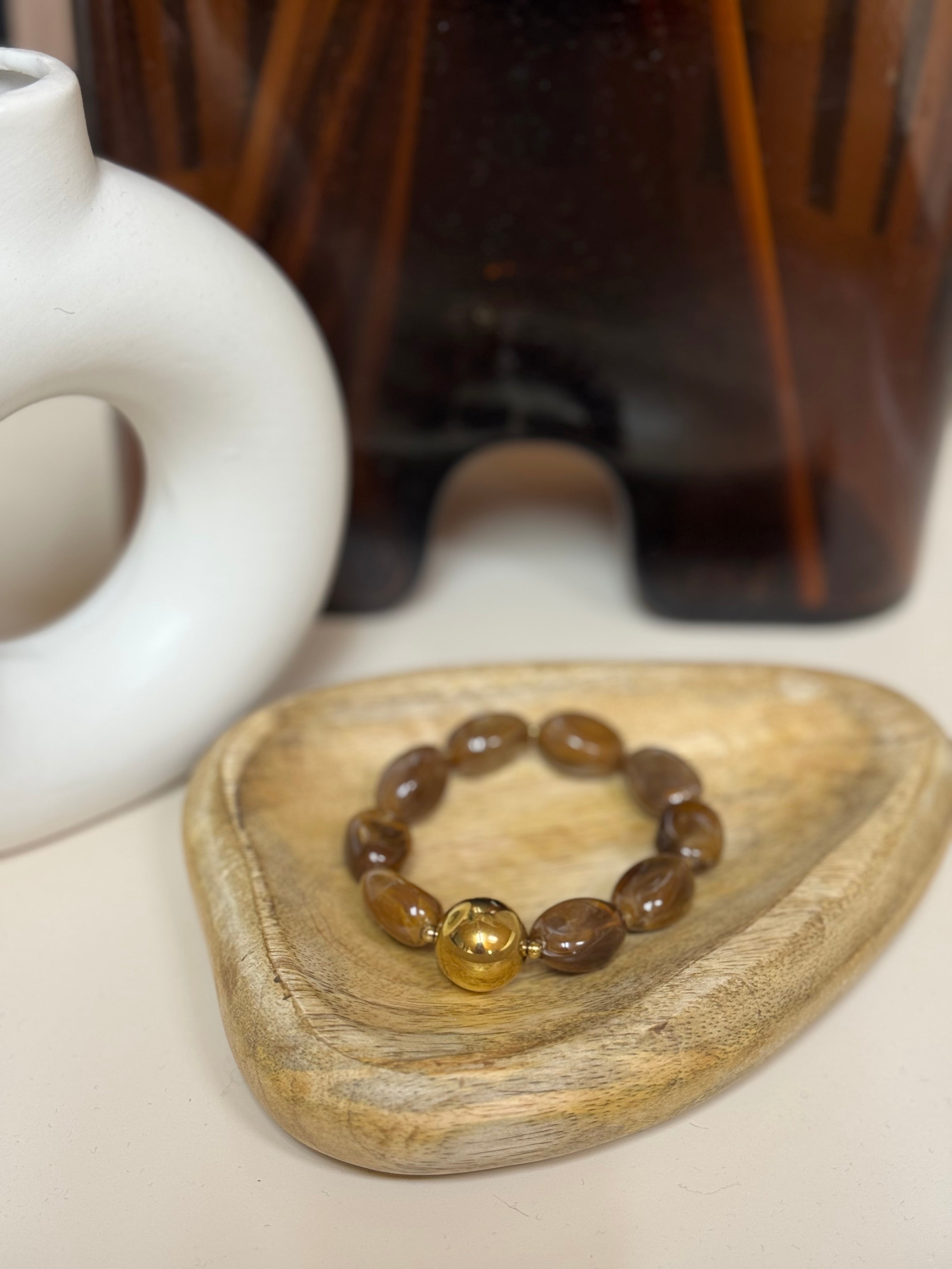 Bracelet Liya Marron