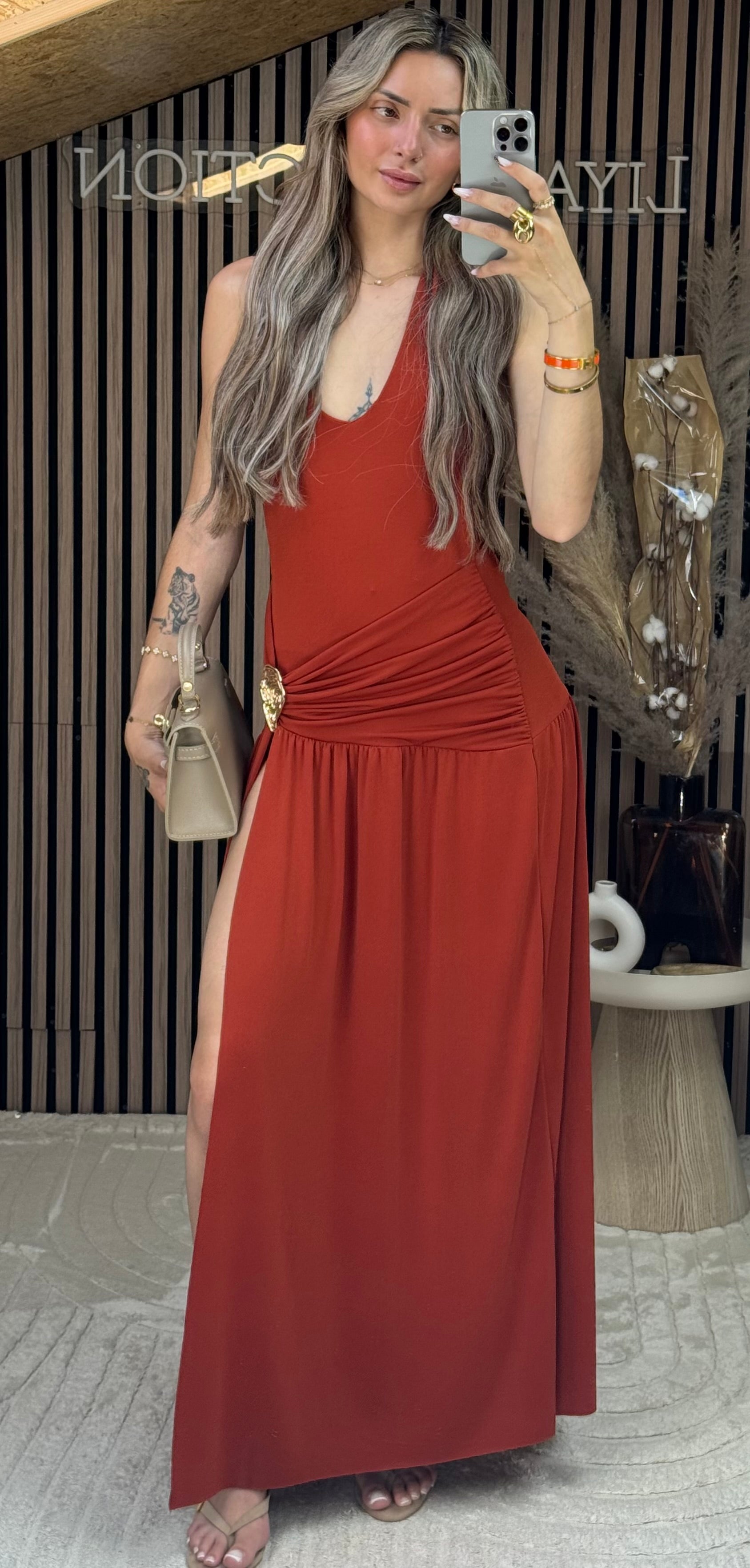 Robe Reina Terracota