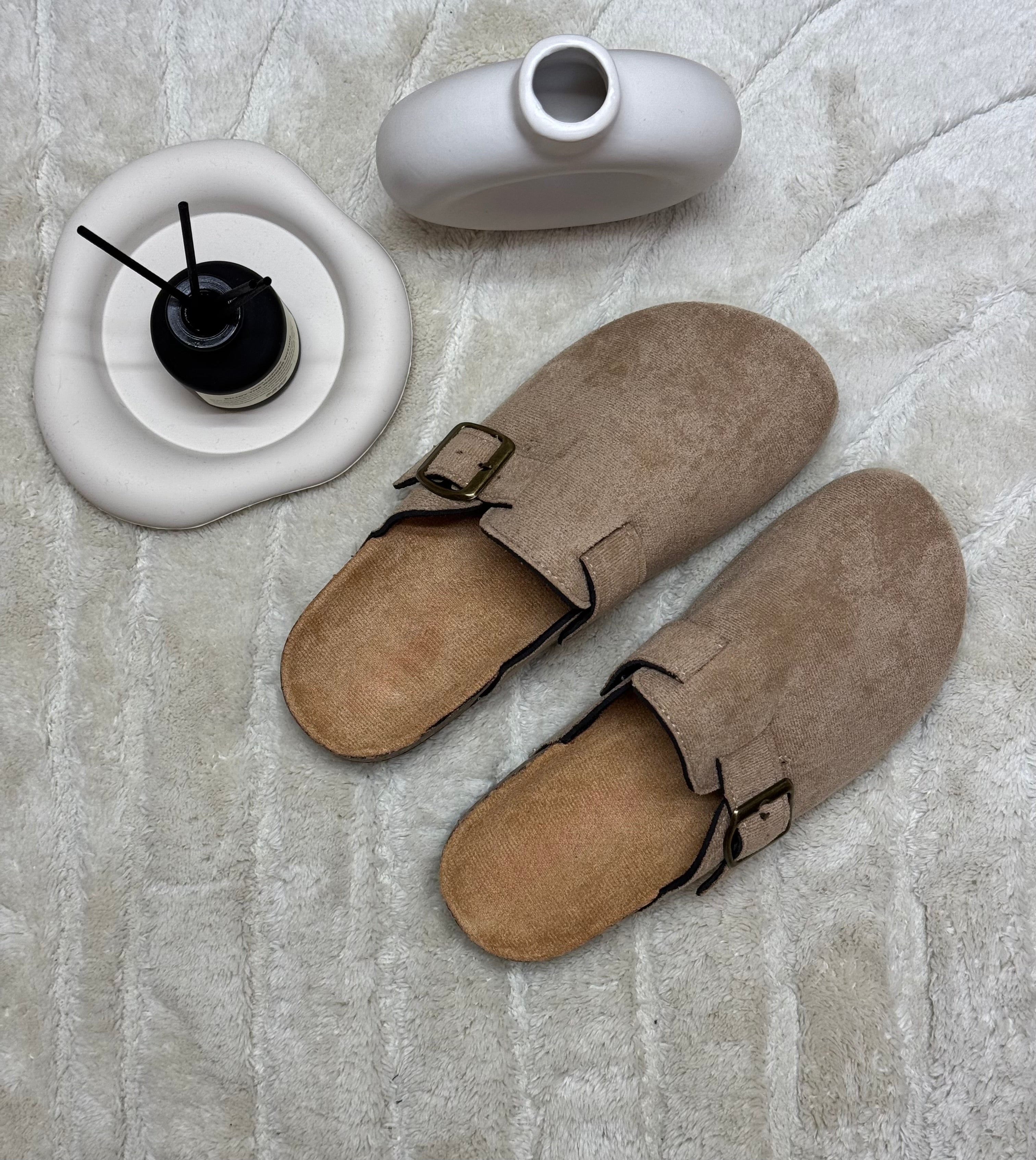 Chaussures inspi Birk Taupe