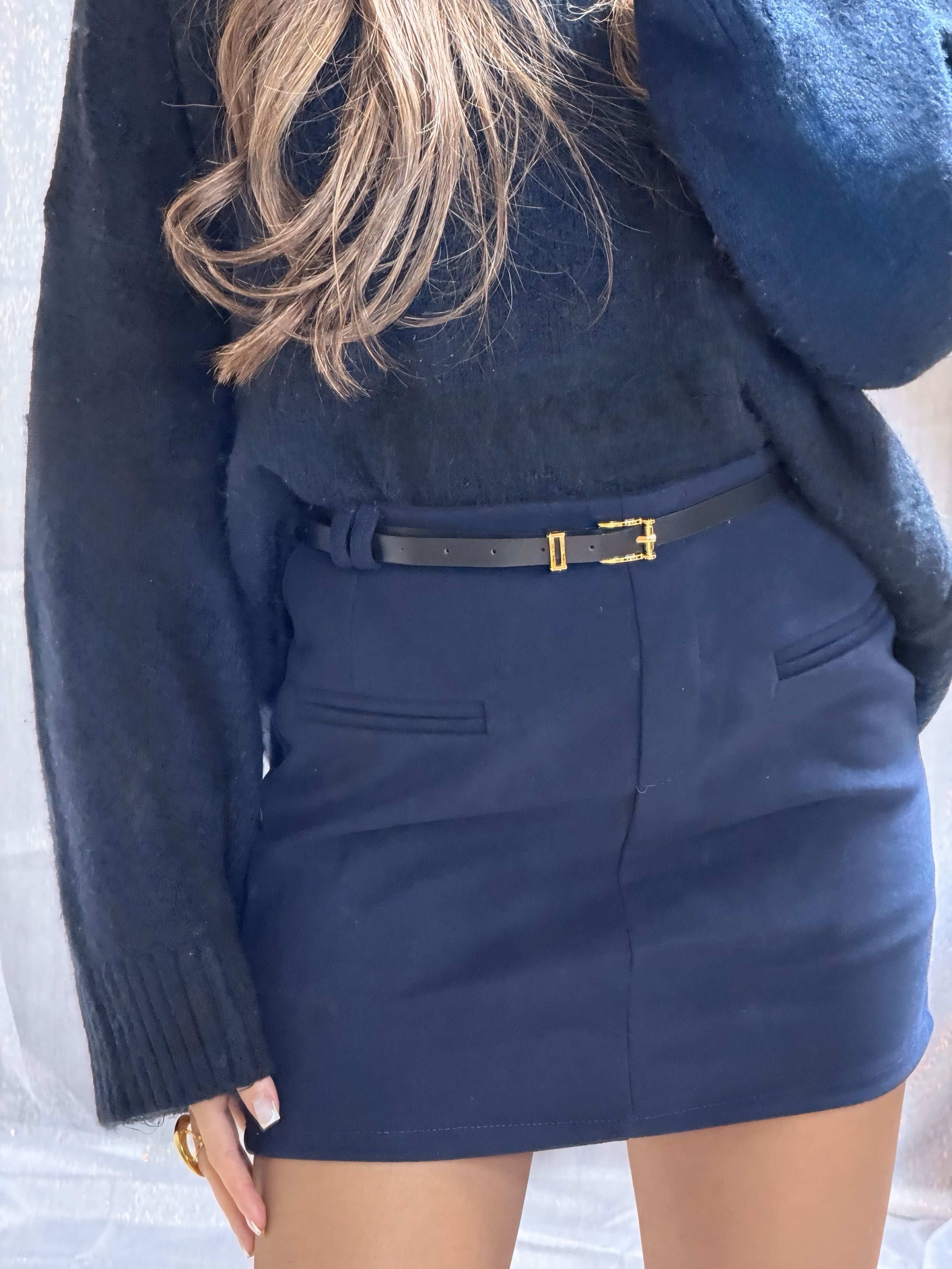 Jupe-Short Bleu Marine