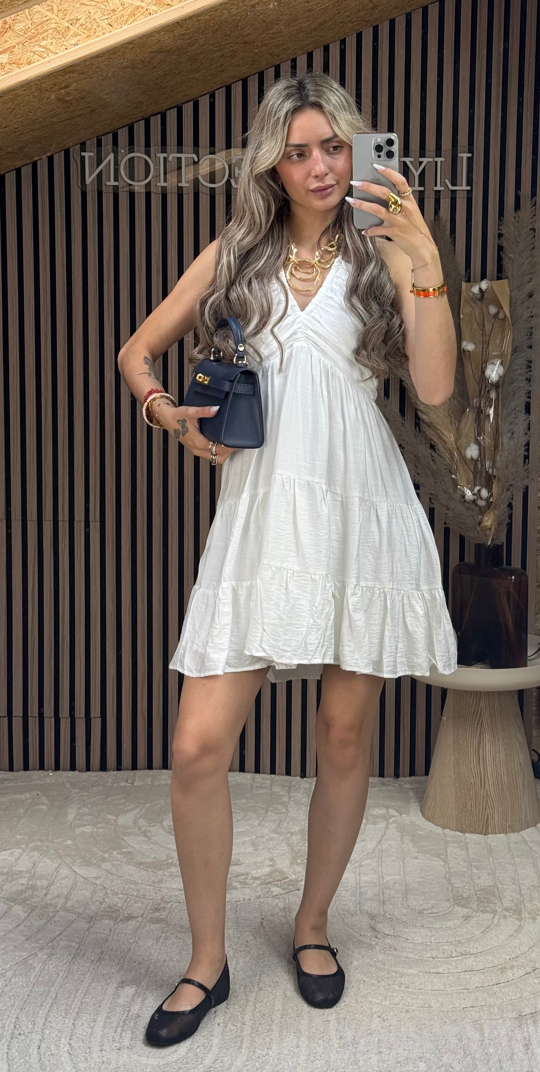 Robe Ema blanc