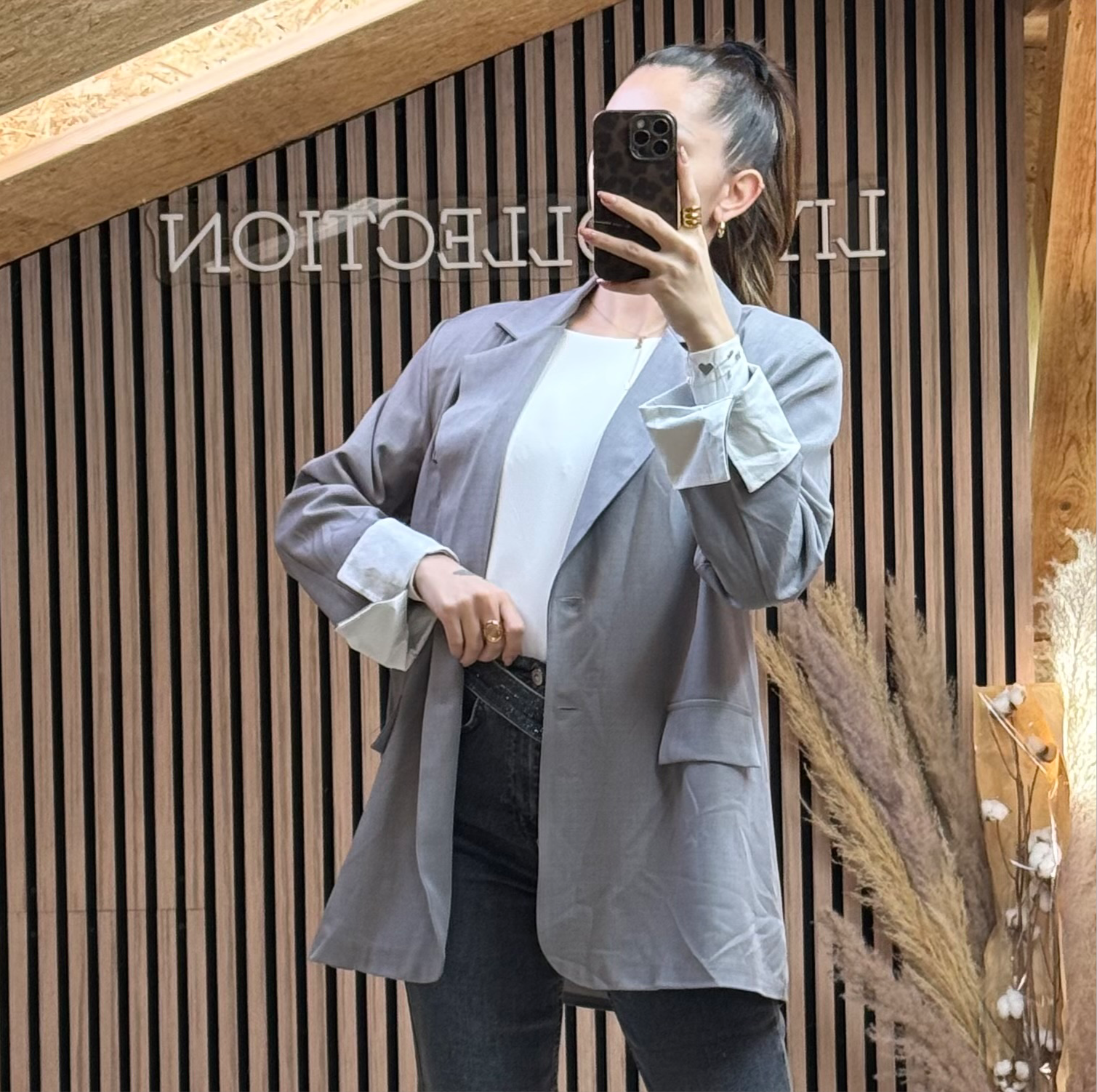Blazer Kera Gris