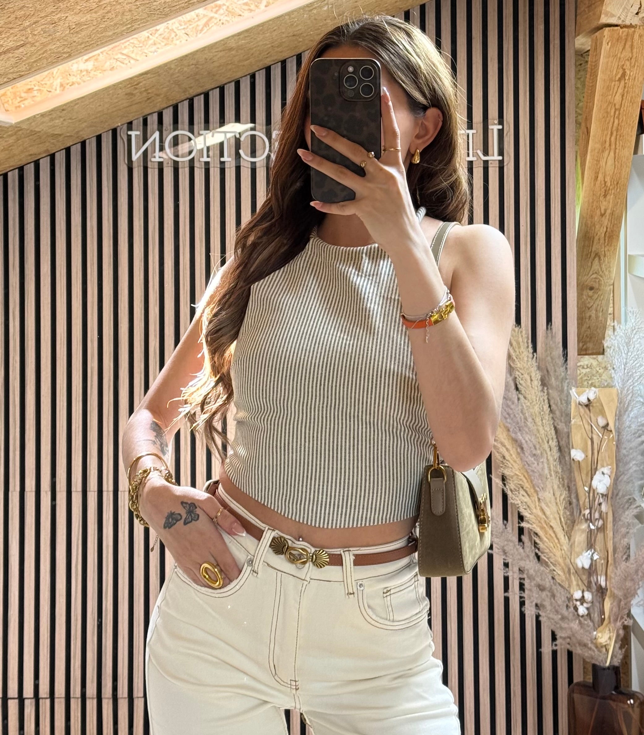 Top Caroline Blanc