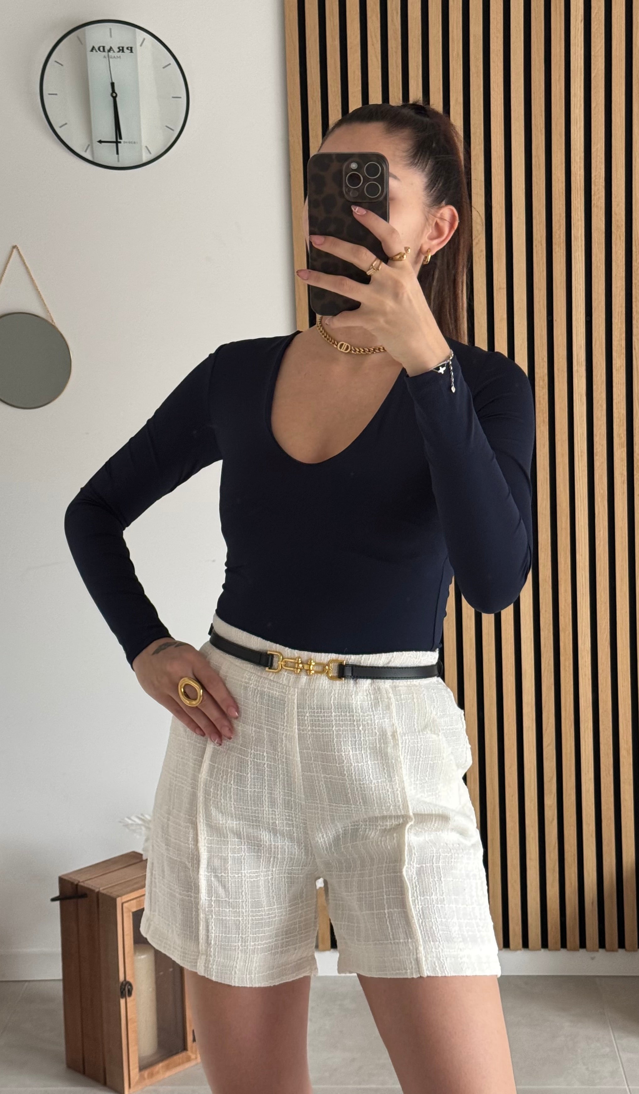 Short Amélia Blanc