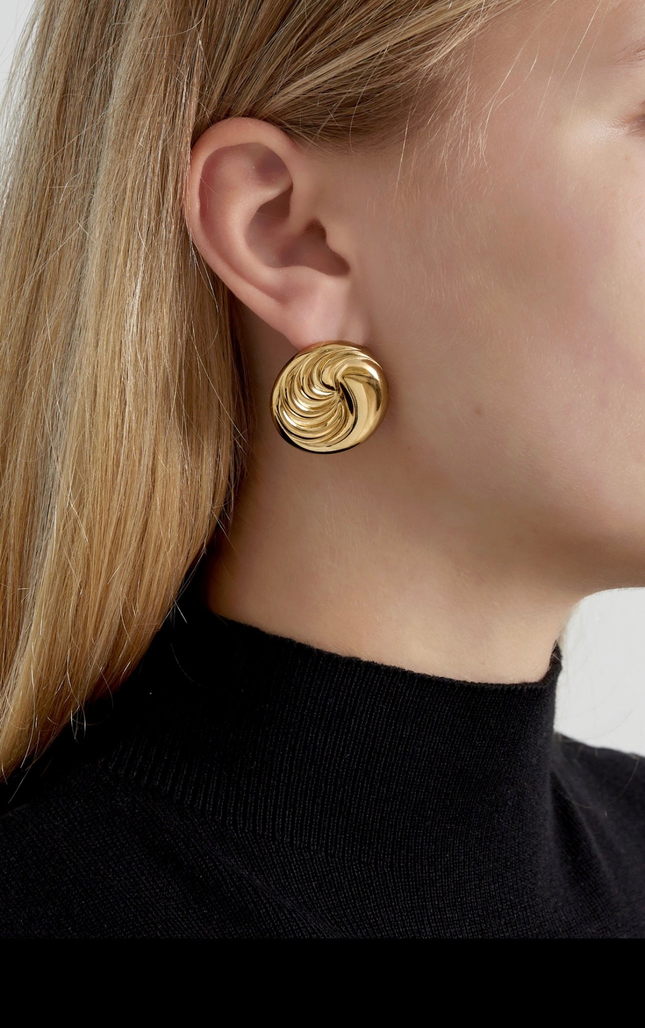 Boucles d’oreilles Madona Doré