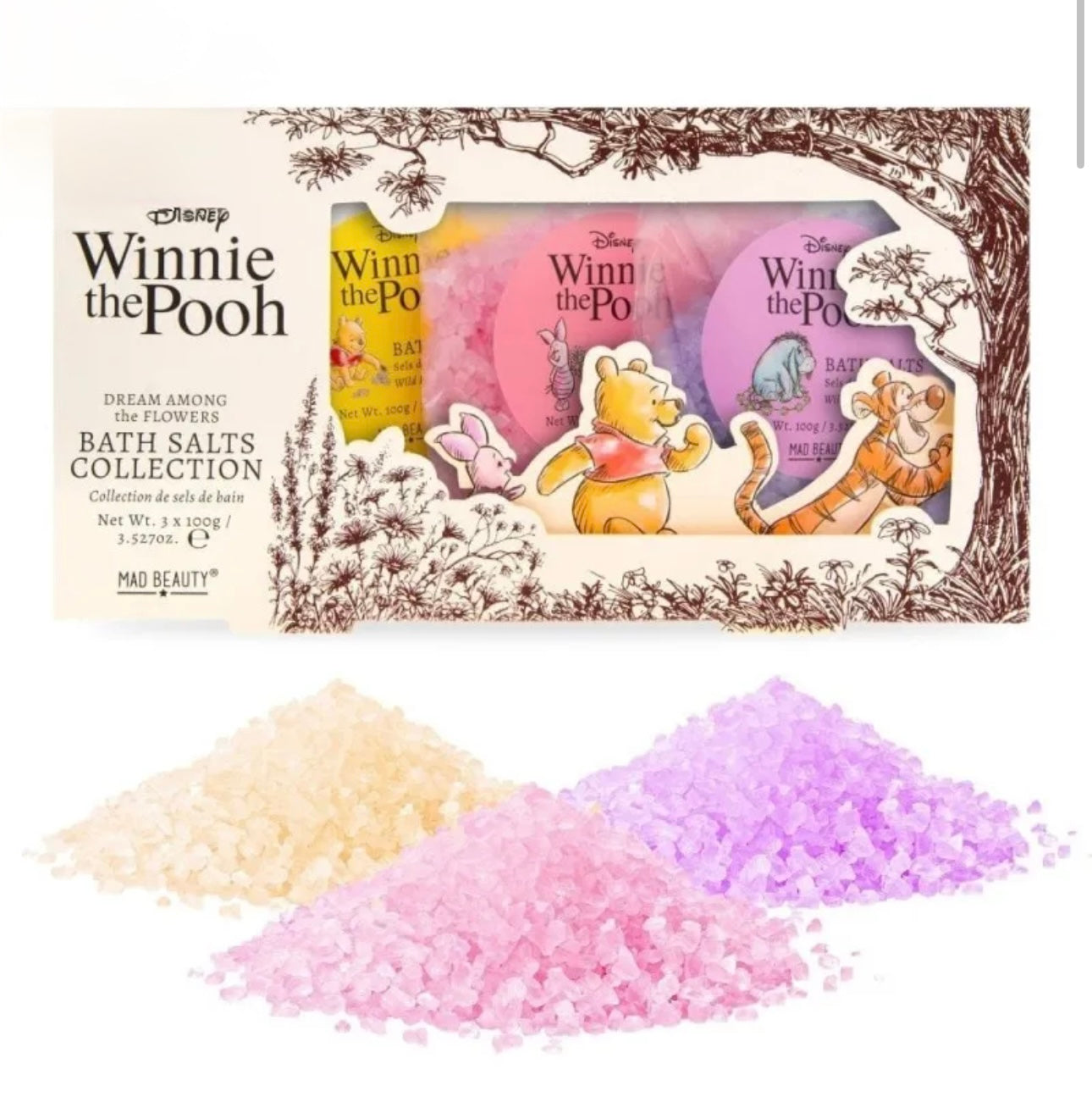 Coffret sel de bains Winnie the po