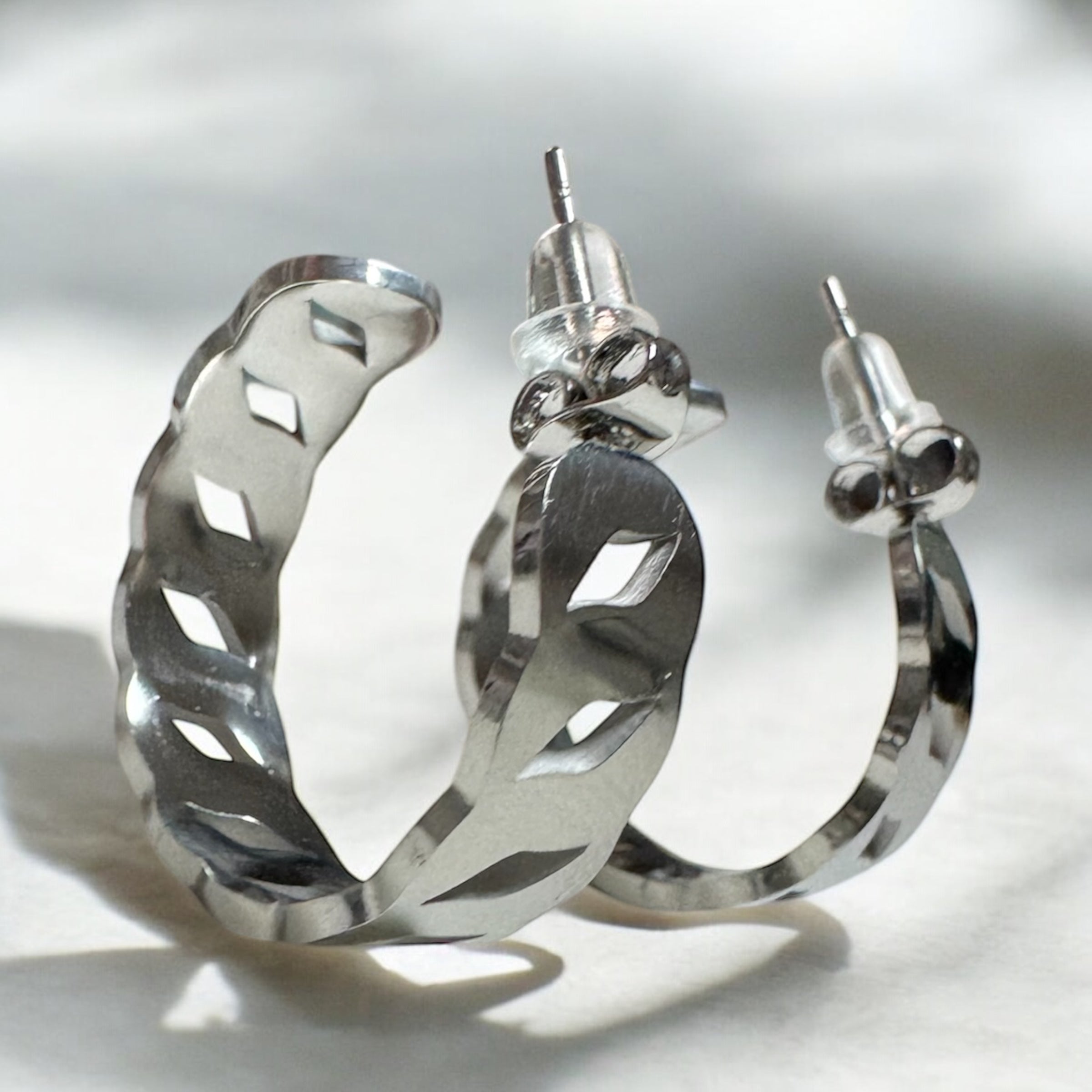 Boucles d’oreilles Adria Argenté