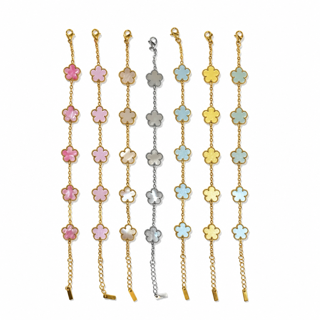 Collier Multi Fleur