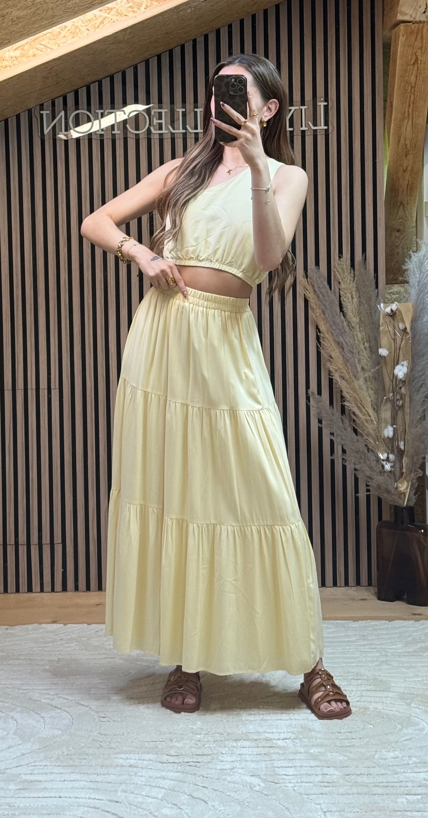 Ensemble Maddy Jaune Clair