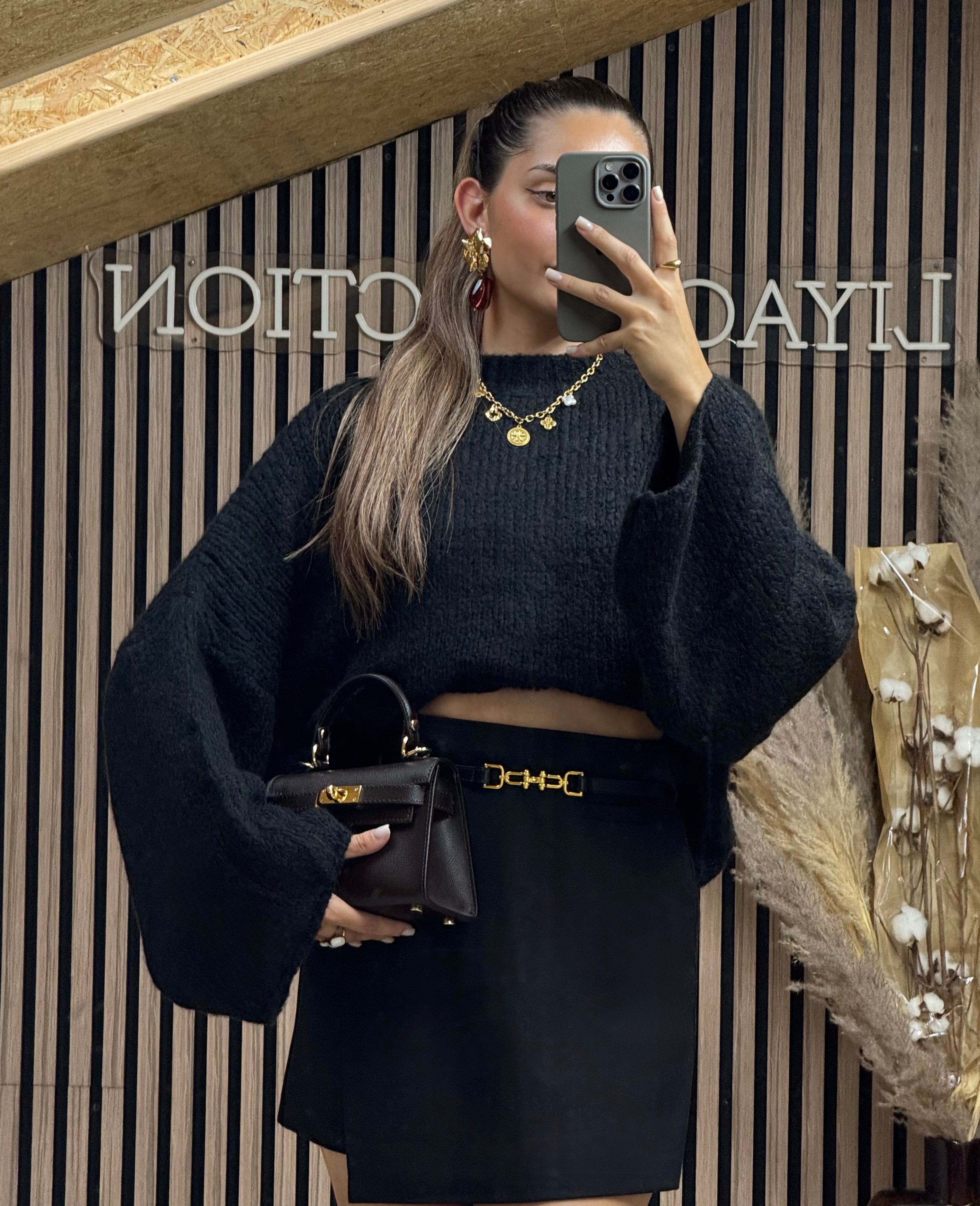 Pull Lénia Noir